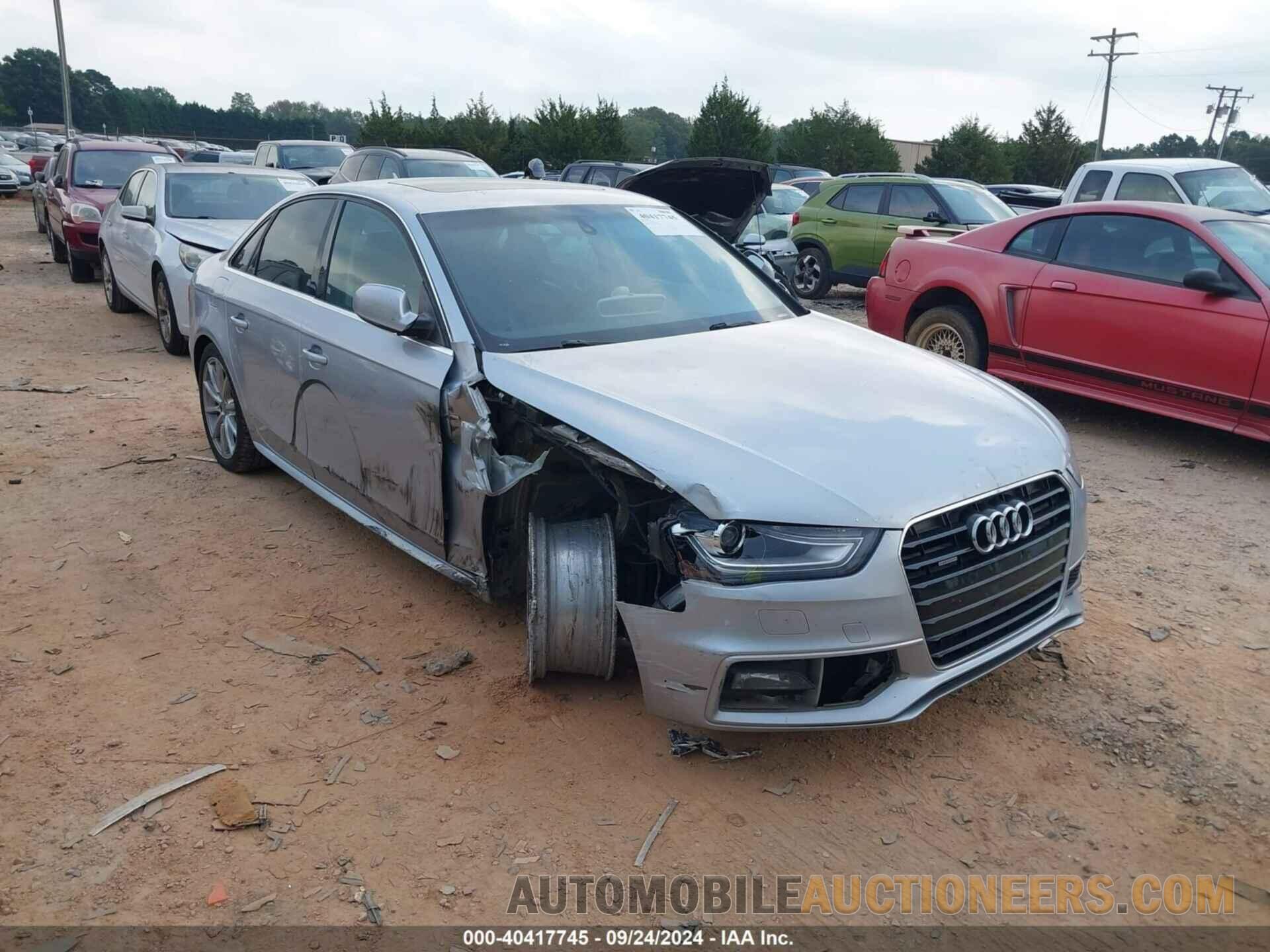 WAUBFAFL8FN004868 AUDI A4 2015