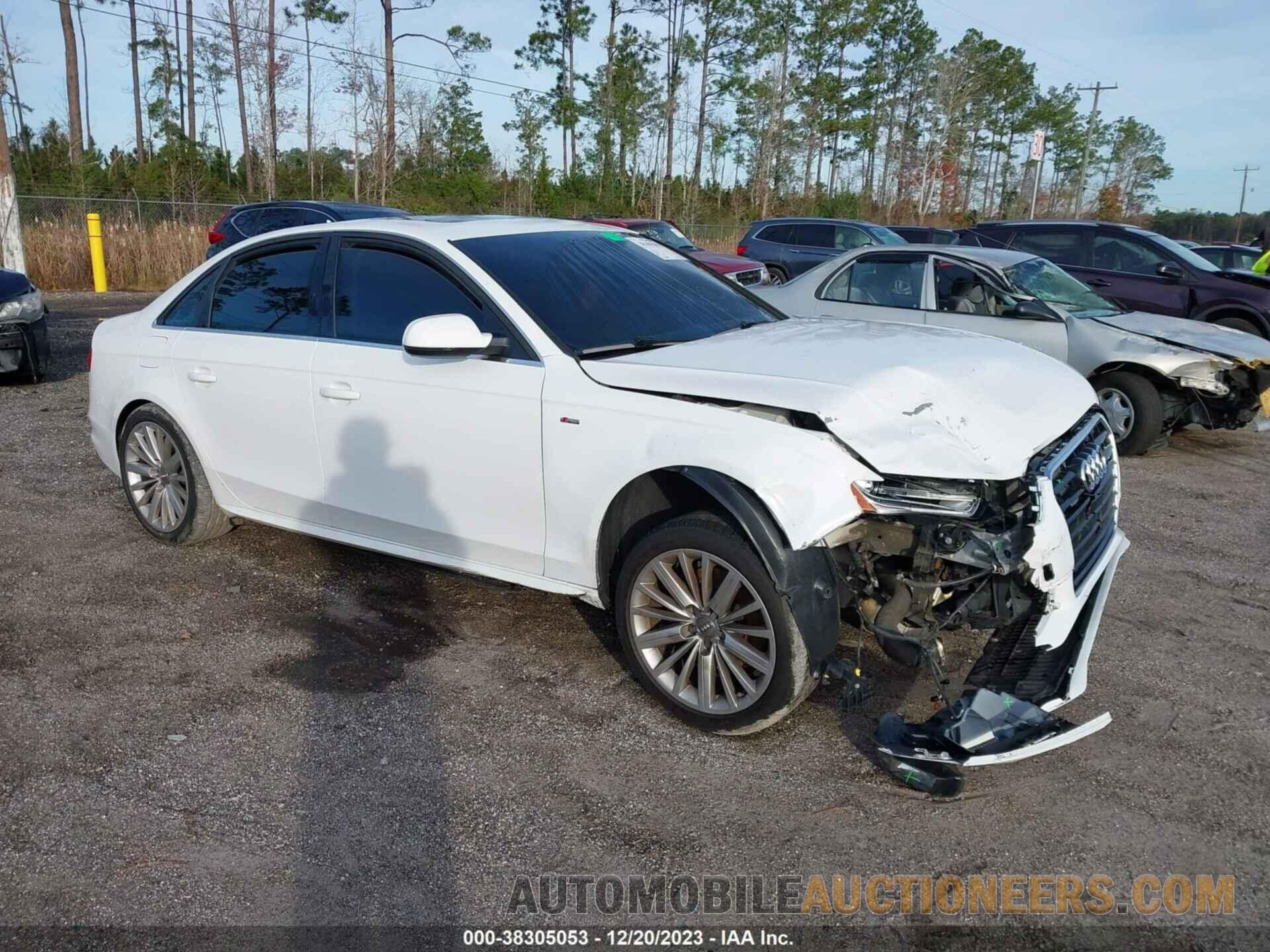 WAUBFAFL8FN028376 AUDI A4 2015