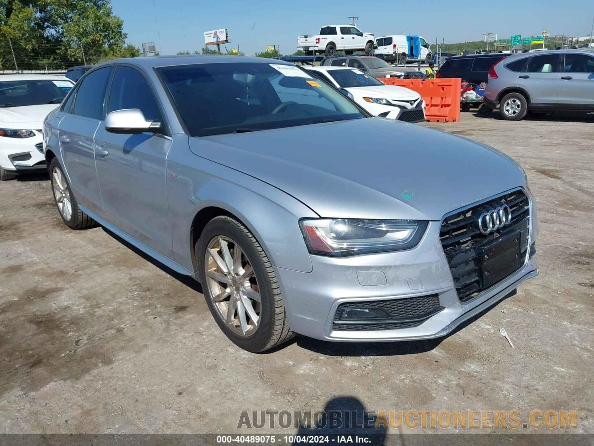 WAUBFAFL8FN031357 AUDI A4 2015