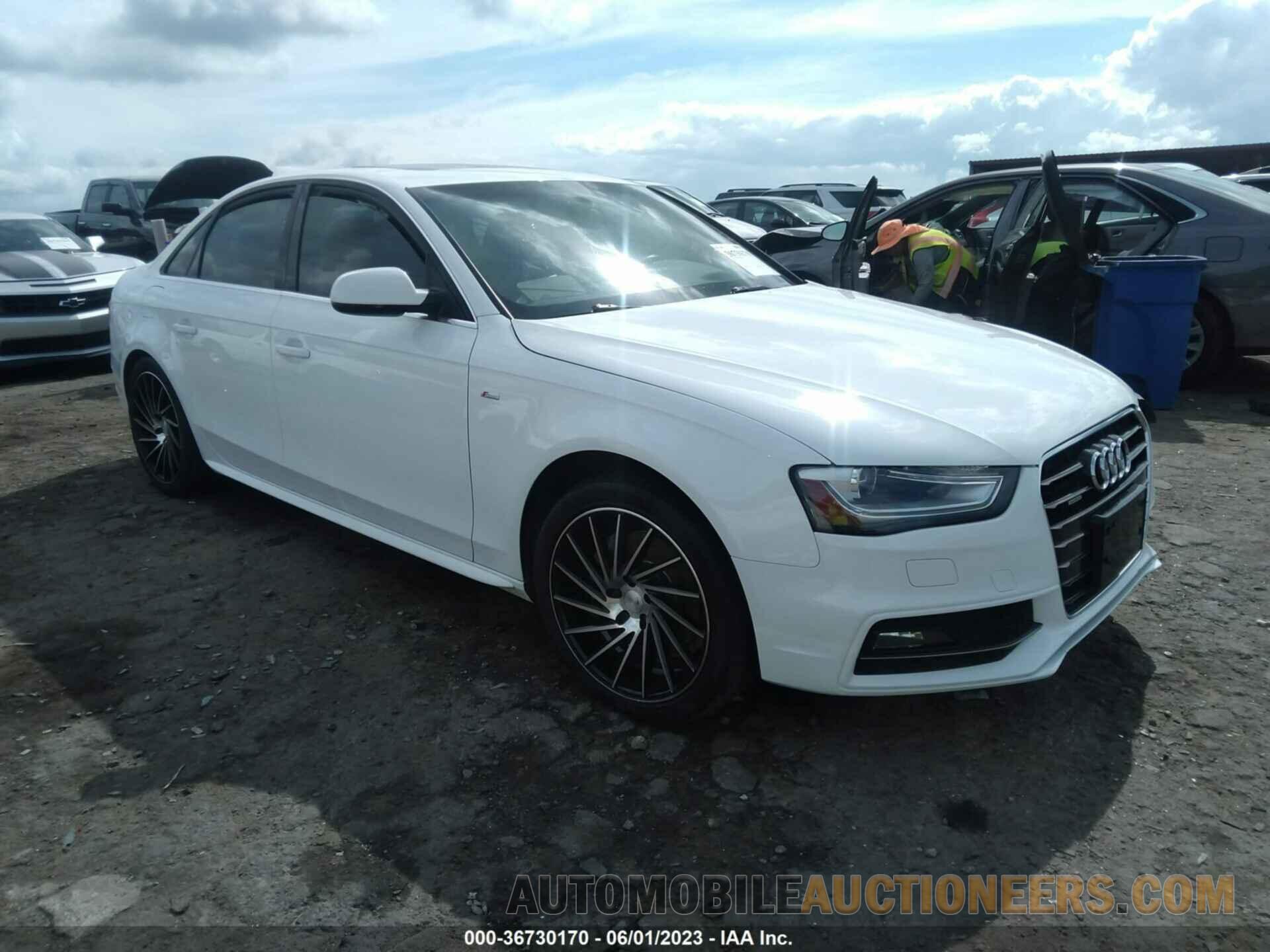 WAUBFAFL8FN044836 AUDI A4 2015