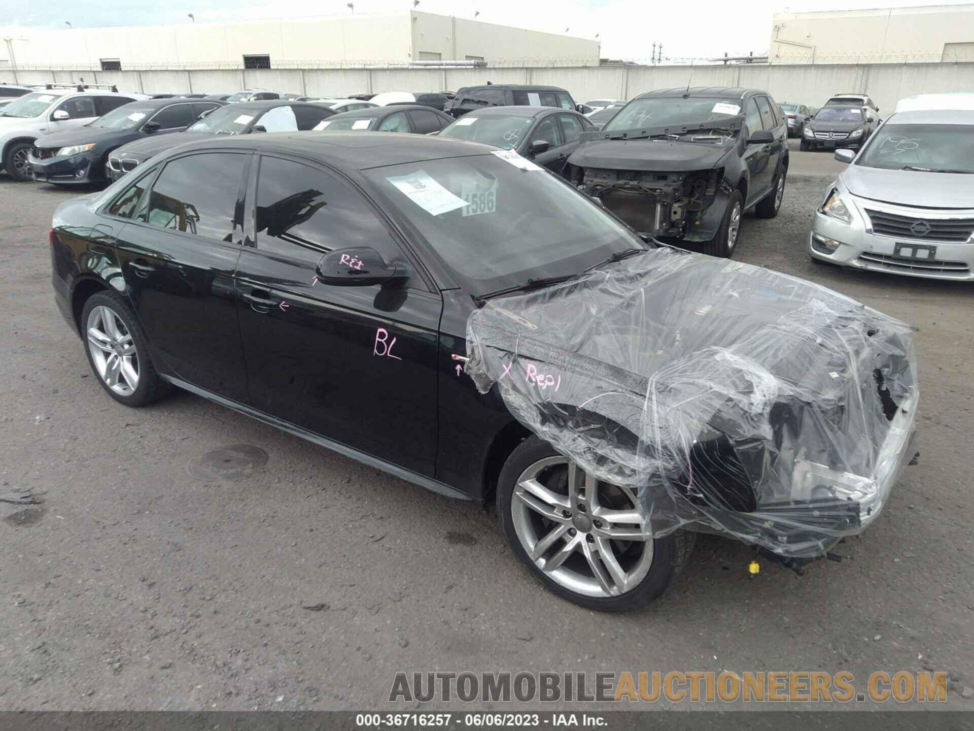 WAUBFAFL8GN012356 AUDI A4 2016