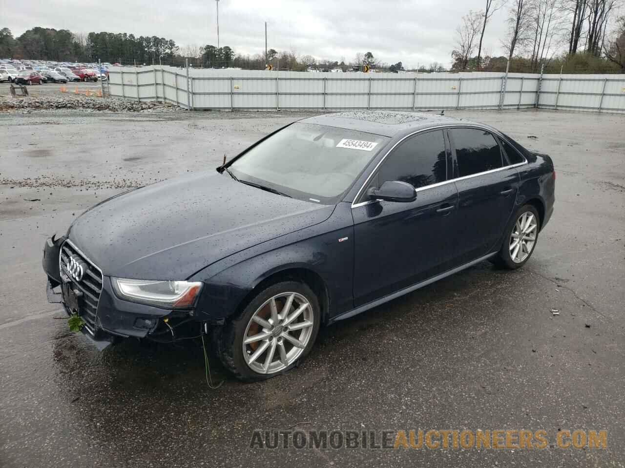 WAUBFAFL8GN015824 AUDI A4 2016