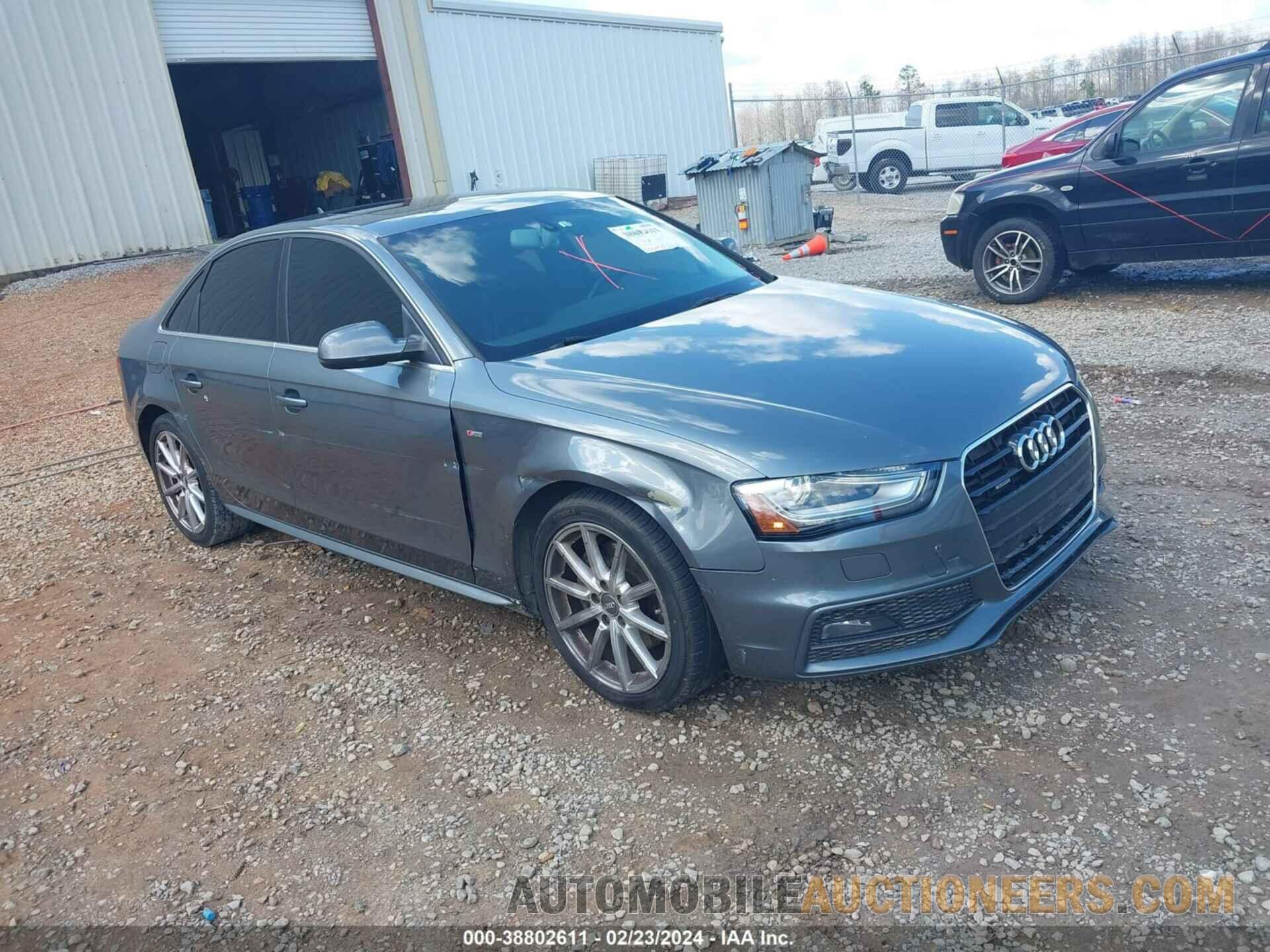 WAUBFAFL8GN018223 AUDI A4 2016