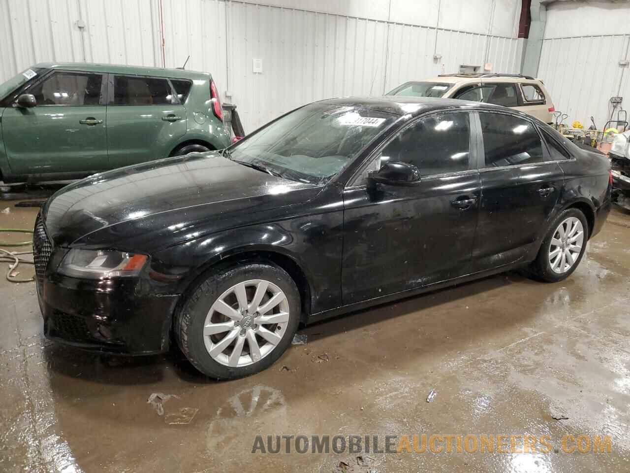 WAUBFAFL9CN008911 AUDI A4 2012