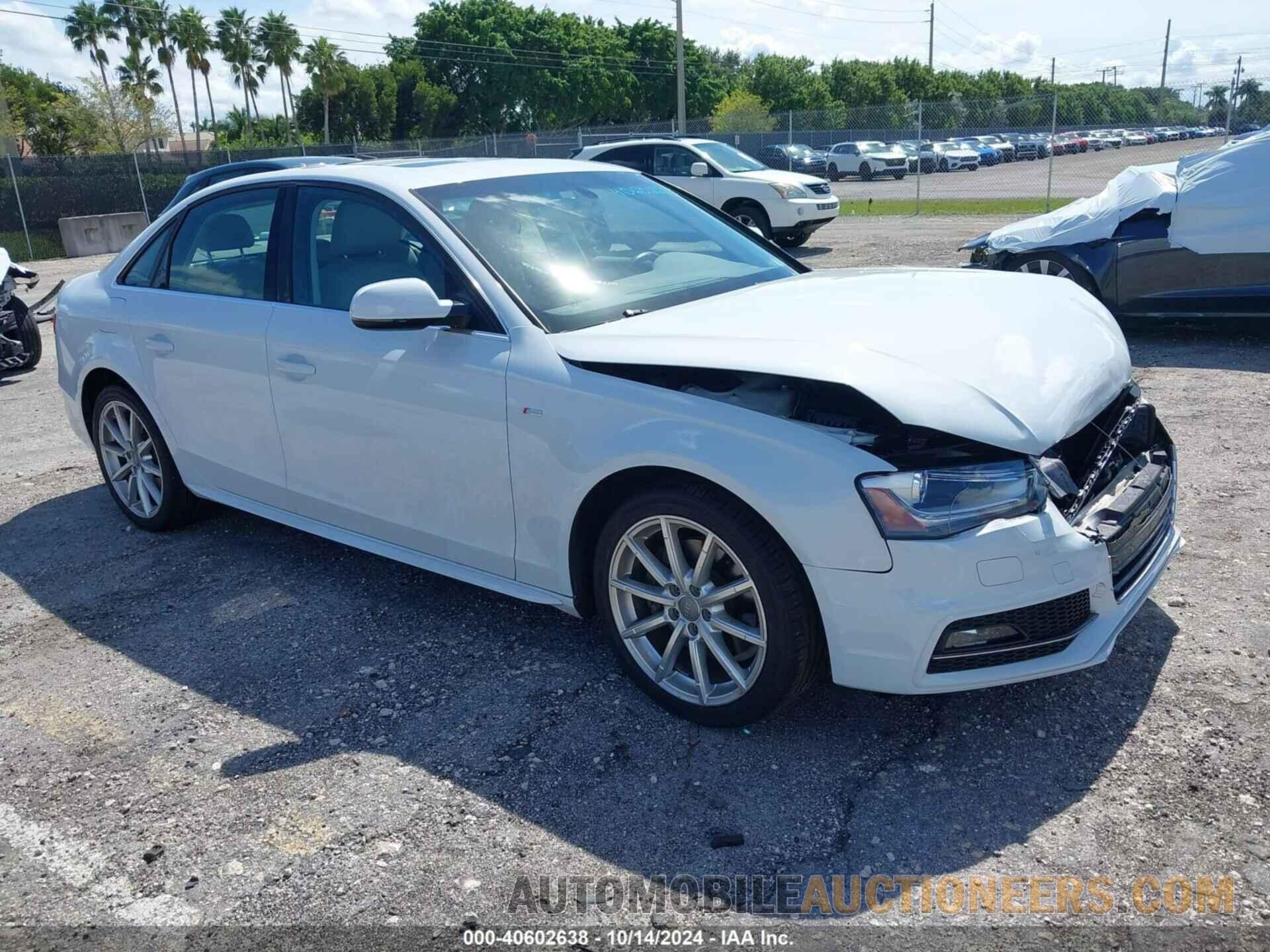 WAUBFAFL9GN006050 AUDI A4 2016