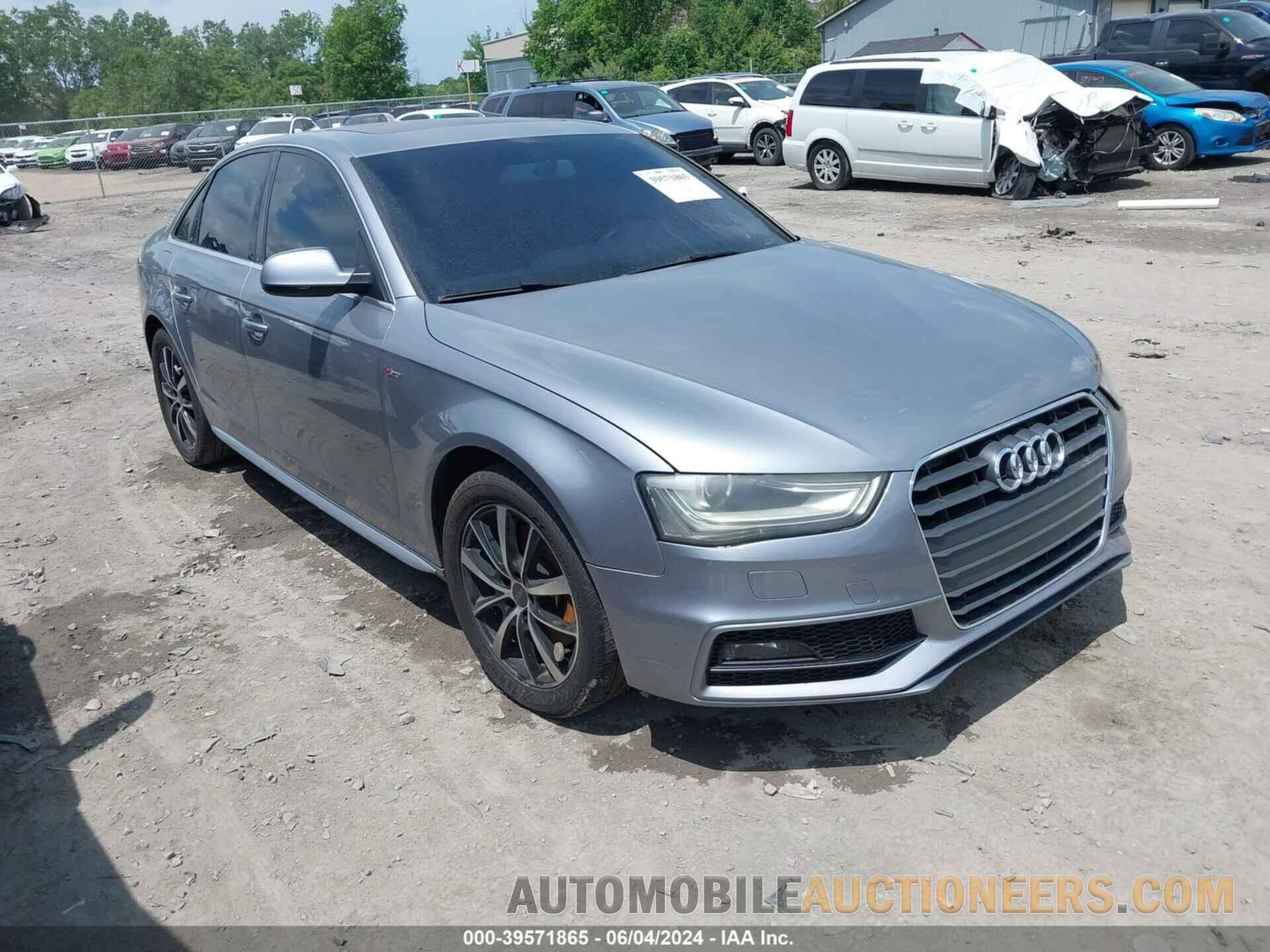 WAUBFAFLXFN024457 AUDI A4 2015