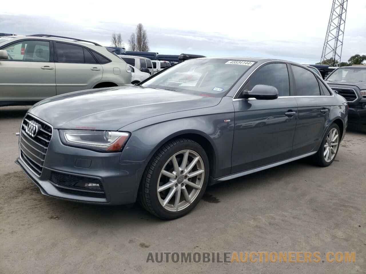 WAUBFAFLXFN026712 AUDI A4 2015