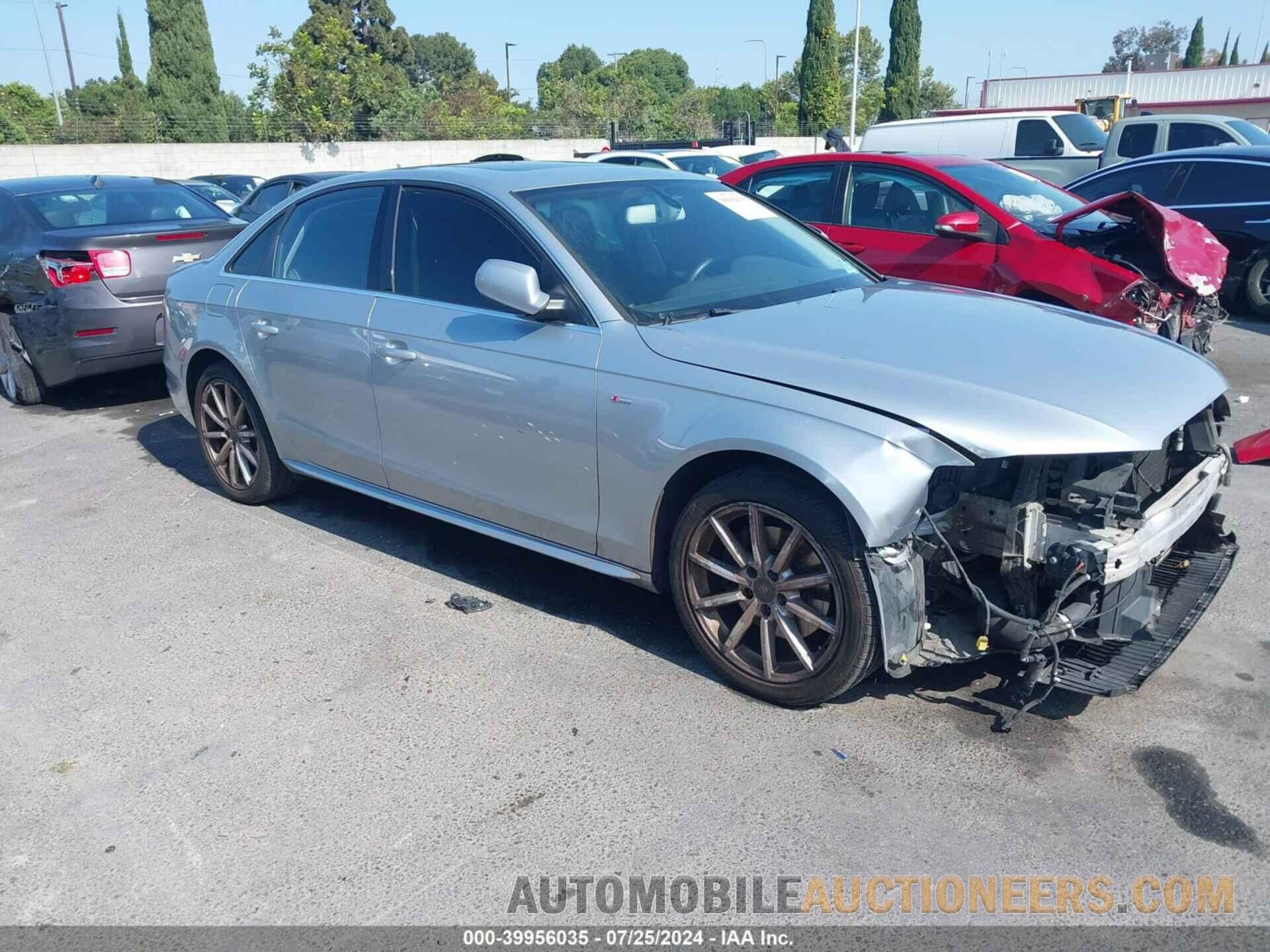 WAUBFAFLXFN027178 AUDI A4 2015