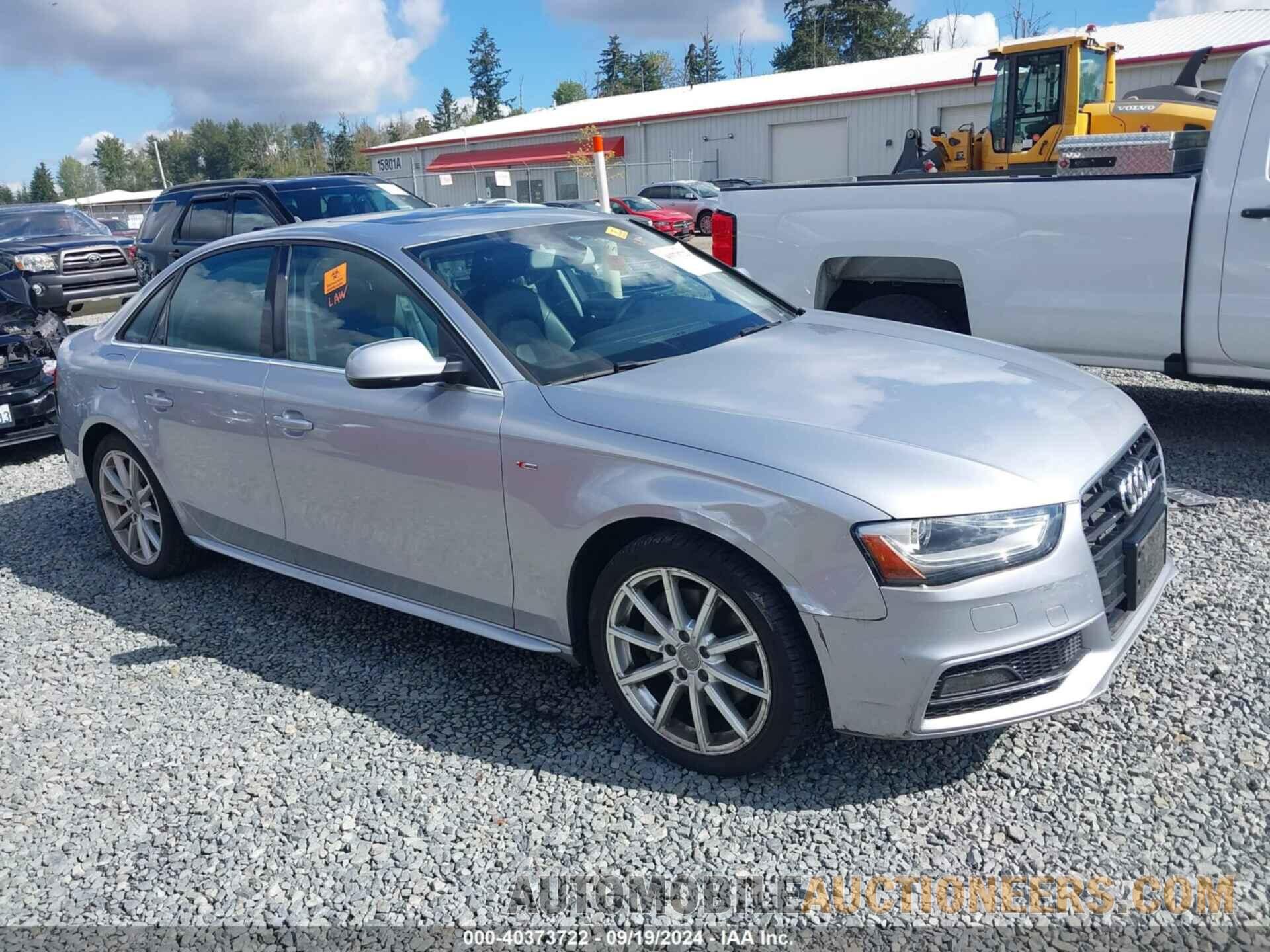 WAUBFAFLXFN031361 AUDI A4 2015