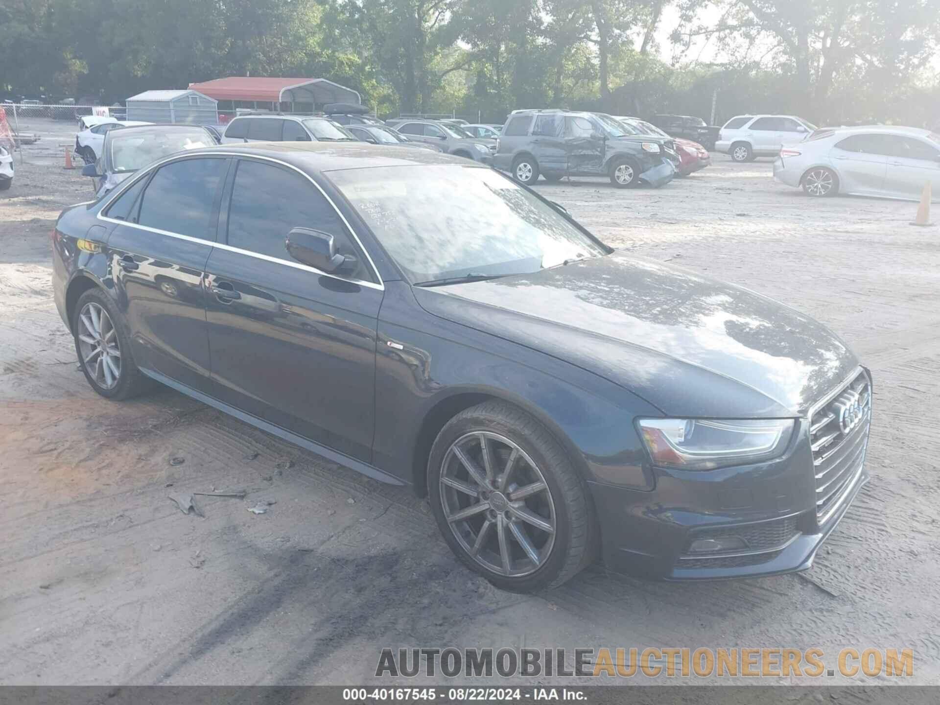 WAUBFAFLXGA005223 AUDI A4 2016