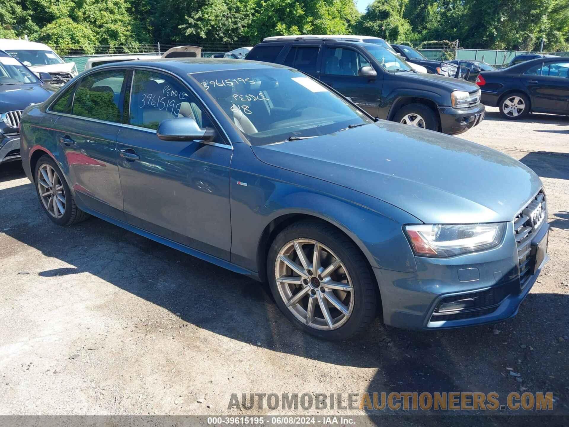 WAUBFAFLXGN005456 AUDI A4 2016