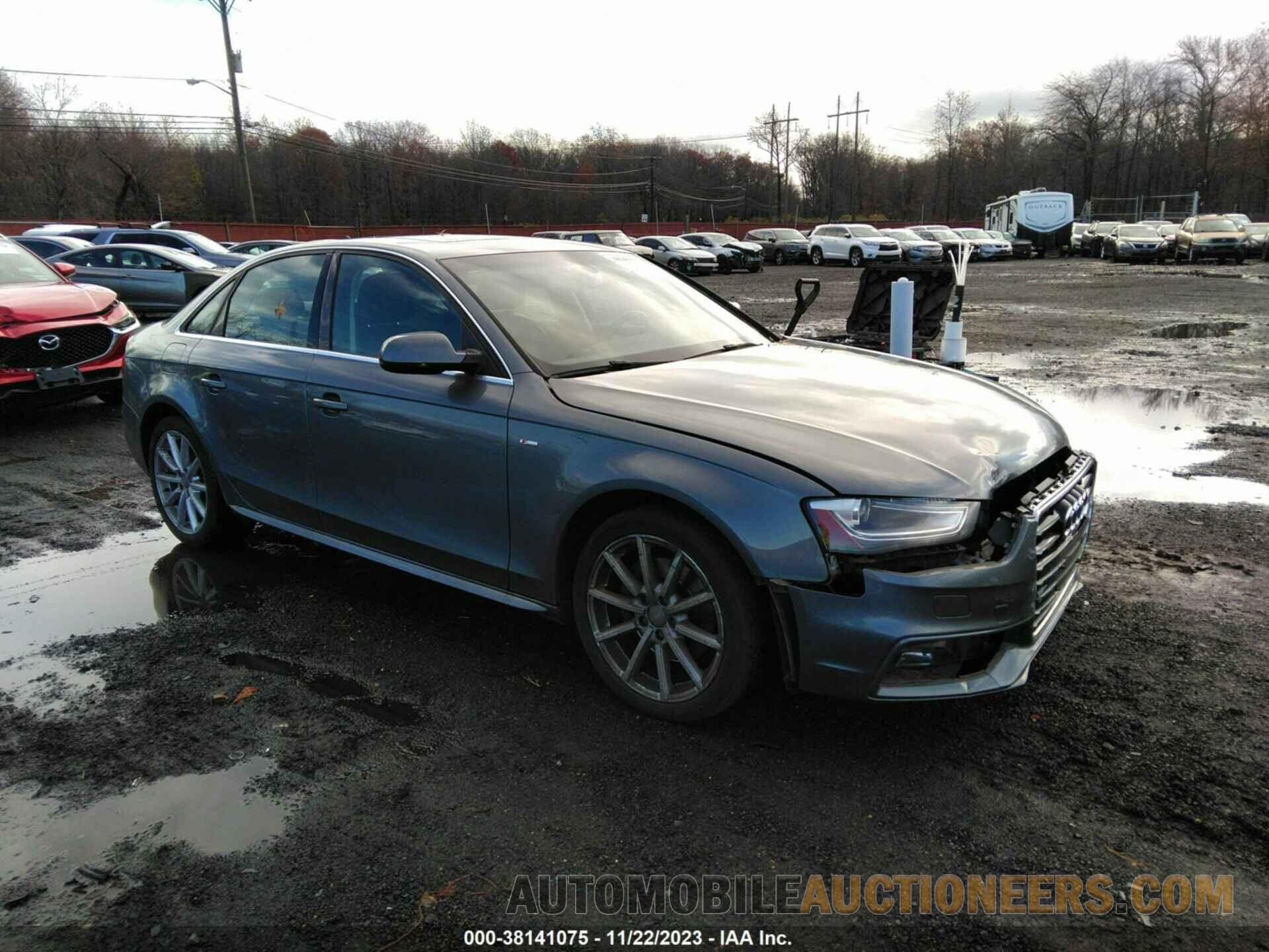 WAUBFAFLXGN006218 AUDI A4 2016