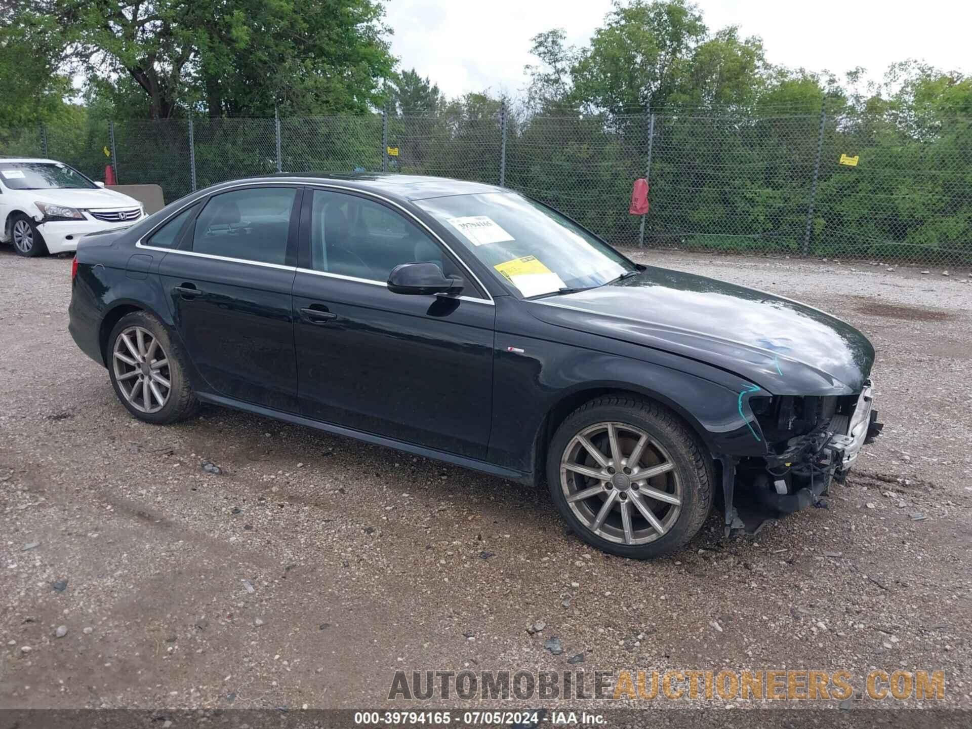 WAUBFAFLXGN011001 AUDI A4 2016