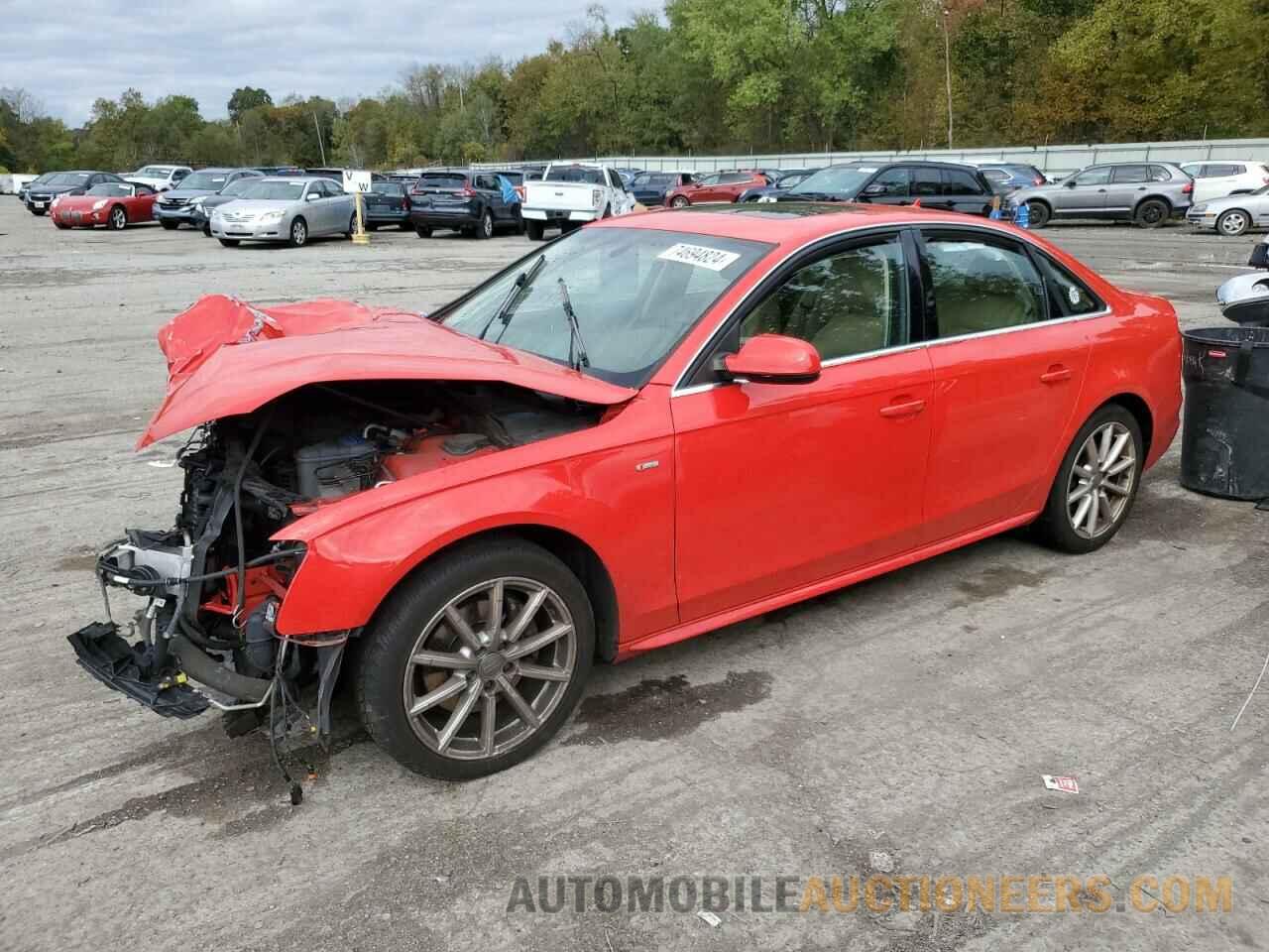 WAUBFAFLXGN013413 AUDI A4 2016