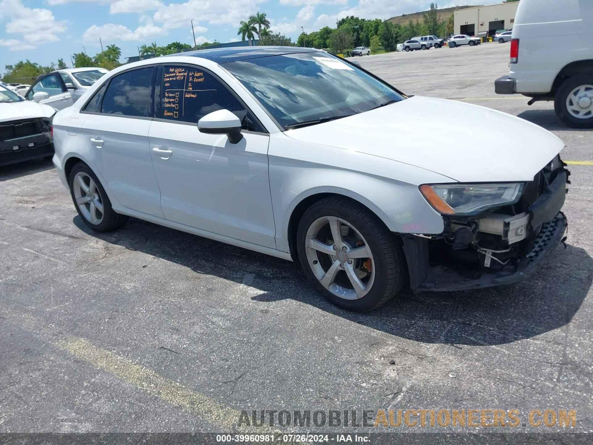 WAUBFGFF0F1009776 AUDI A3 2015