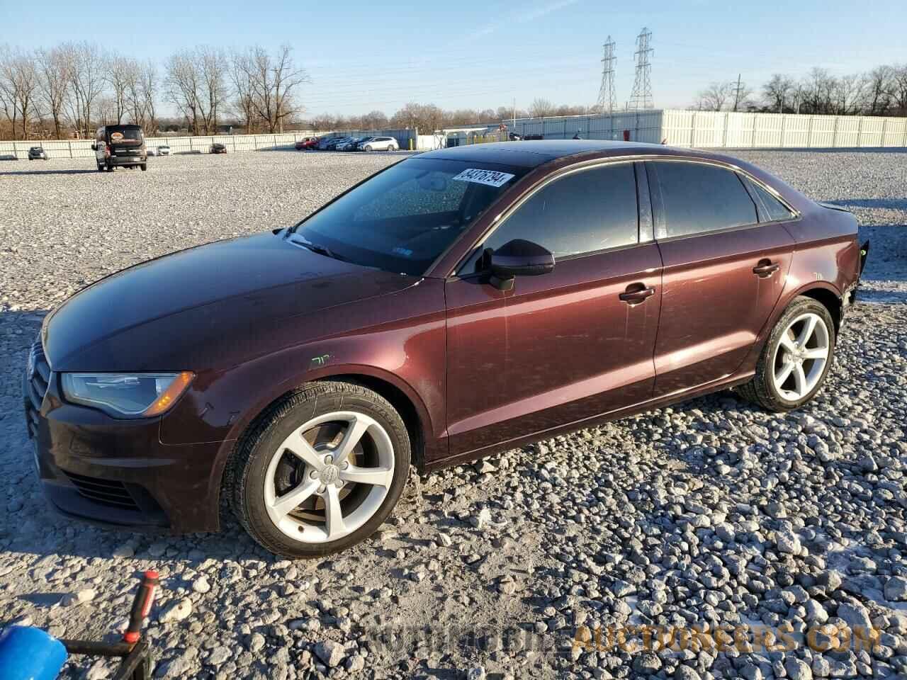 WAUBFGFF0F1053860 AUDI A3 2015