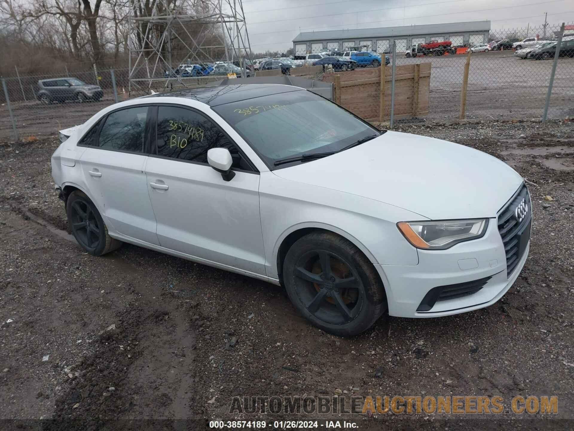 WAUBFGFF2F1046408 AUDI A3 2015