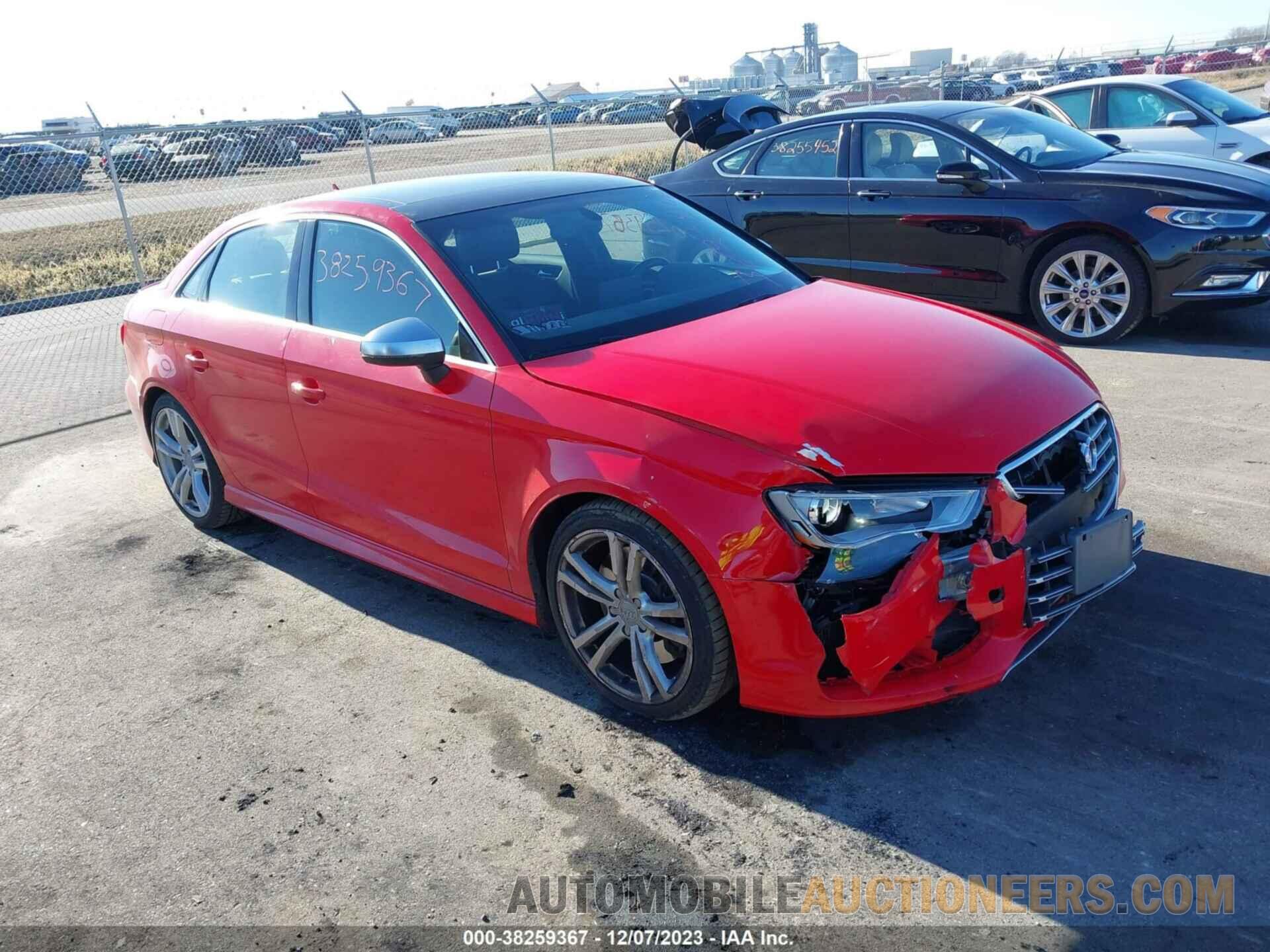 WAUBFGFF4F1124767 AUDI S3 2015