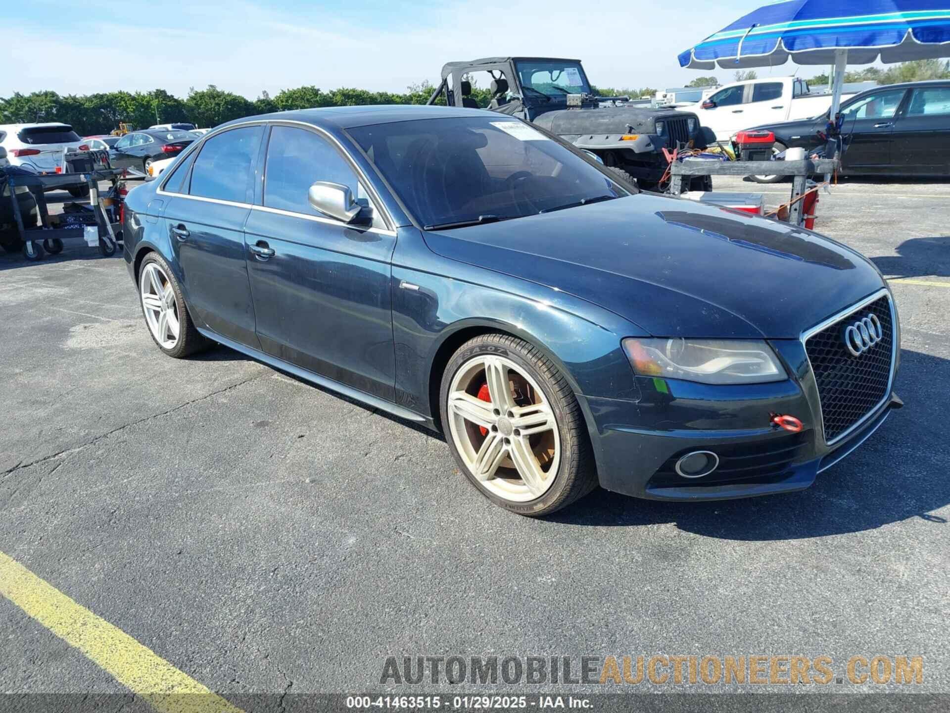 WAUBGAFL6BA150877 AUDI S4 2011