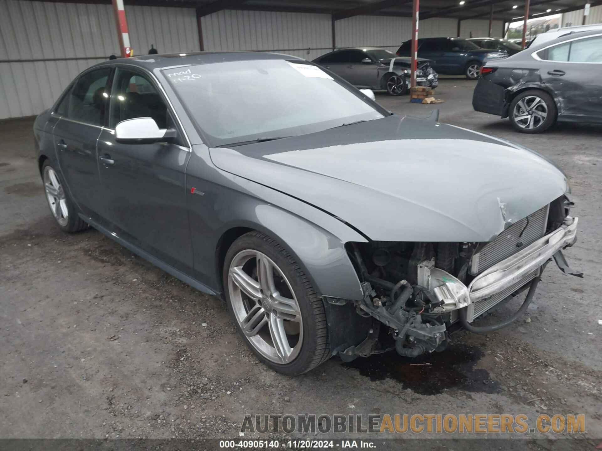 WAUBGAFL7DA071737 AUDI S4 2013