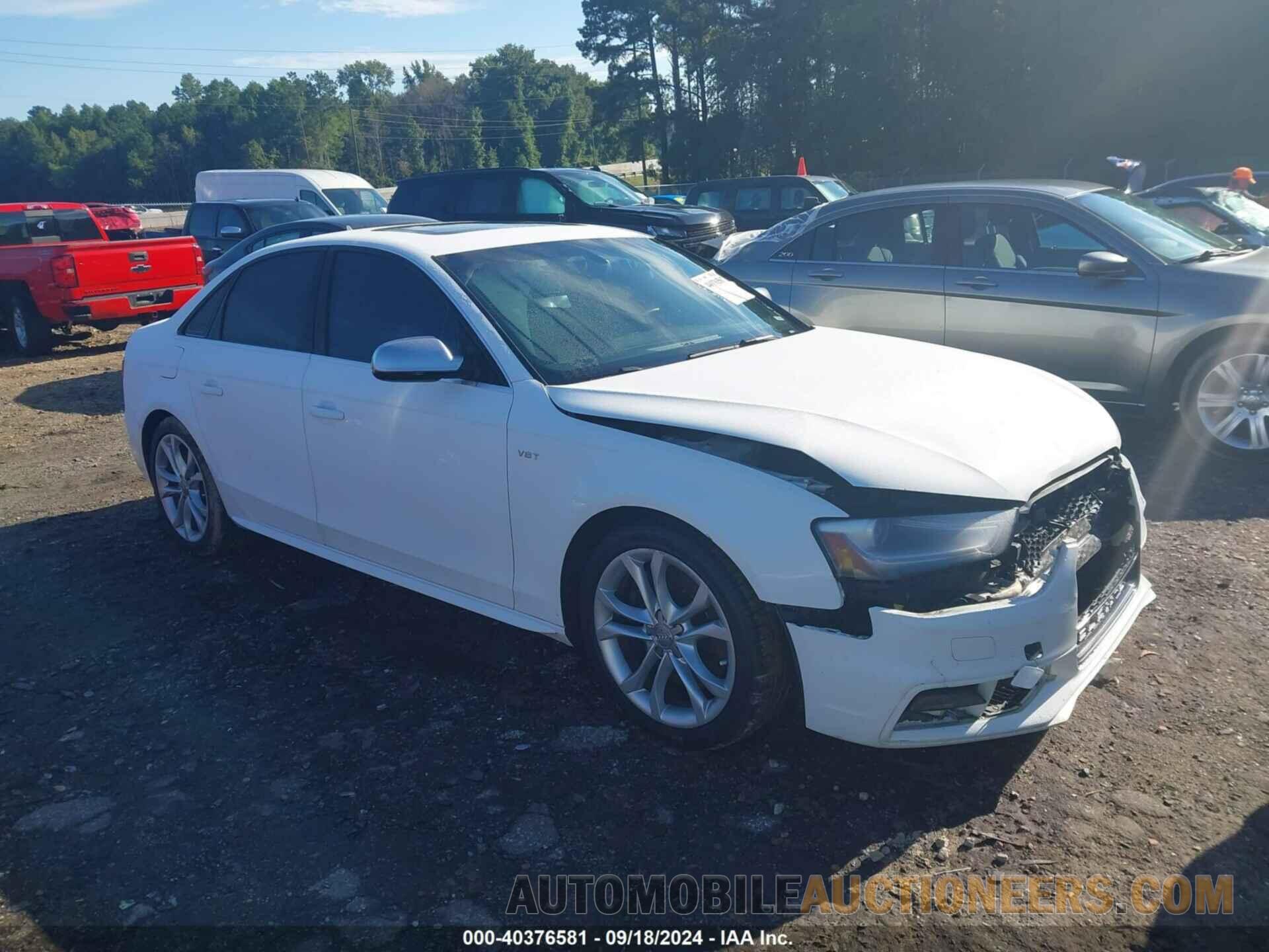 WAUBGAFL8EA116718 AUDI S4 2014