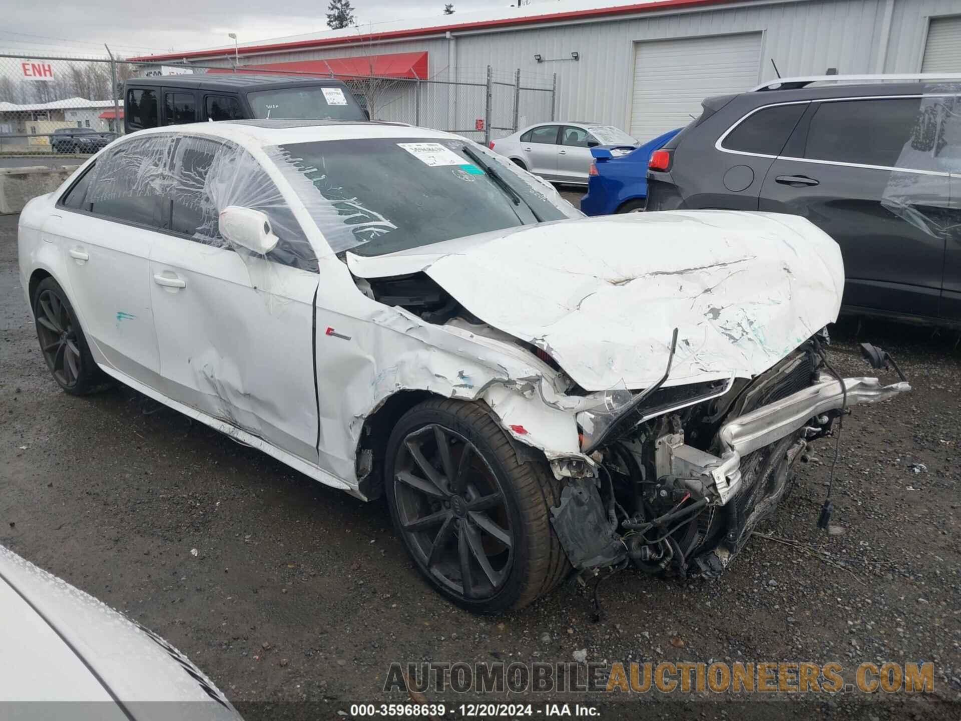 WAUBGAFL9FA069698 AUDI S4 2015