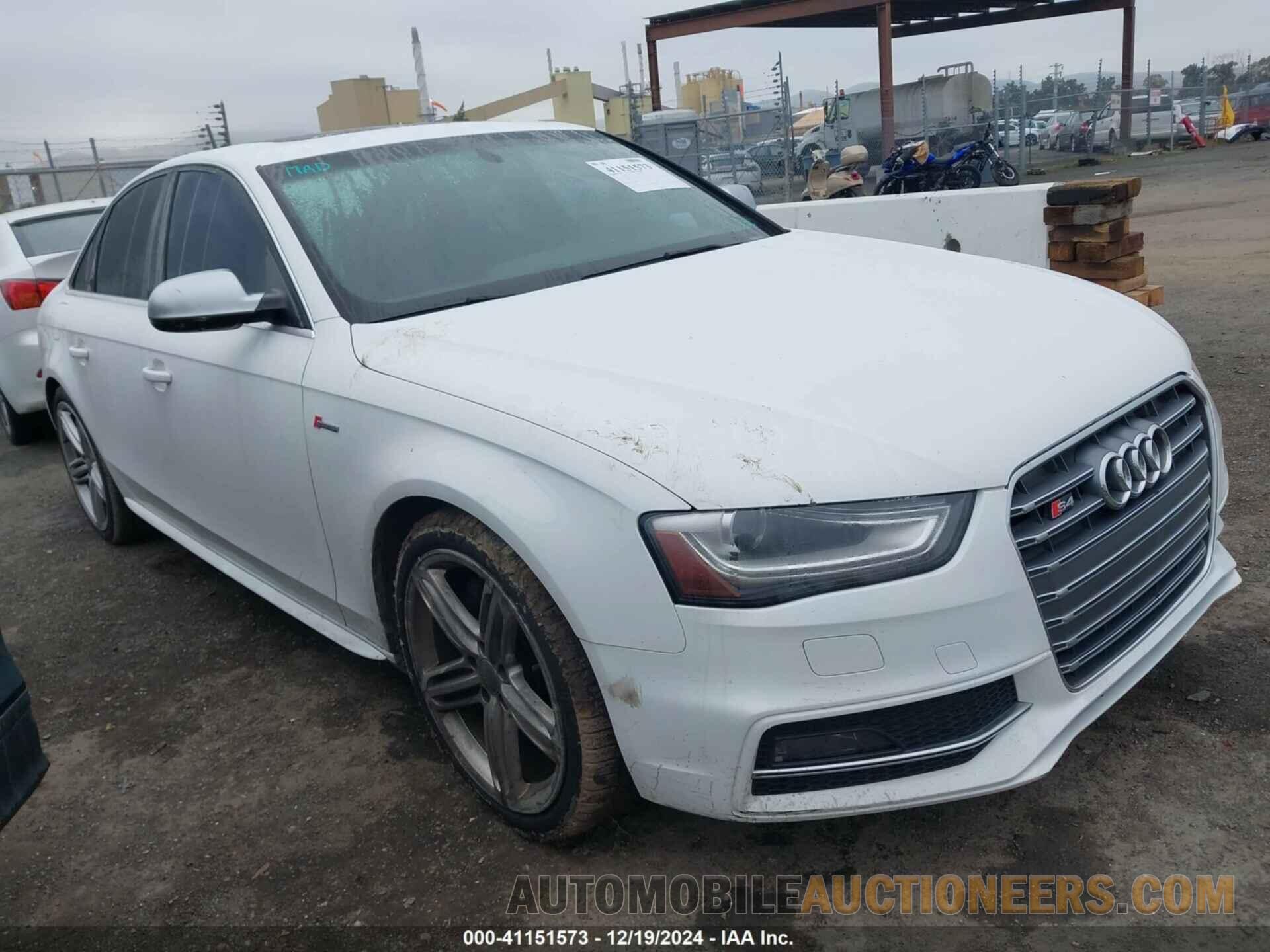 WAUBGAFLXDA235322 AUDI S4 2013