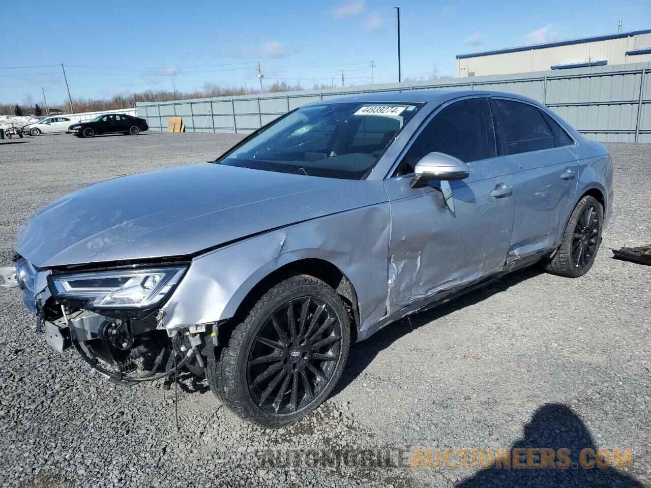 WAUBNAF42JN012825 AUDI A4 2018