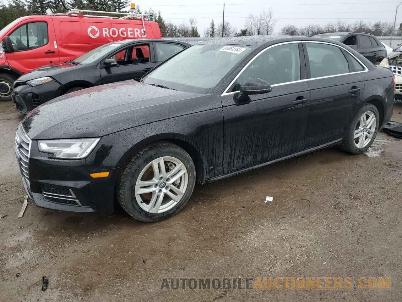 WAUBNAF43JA184336 AUDI A4 2018