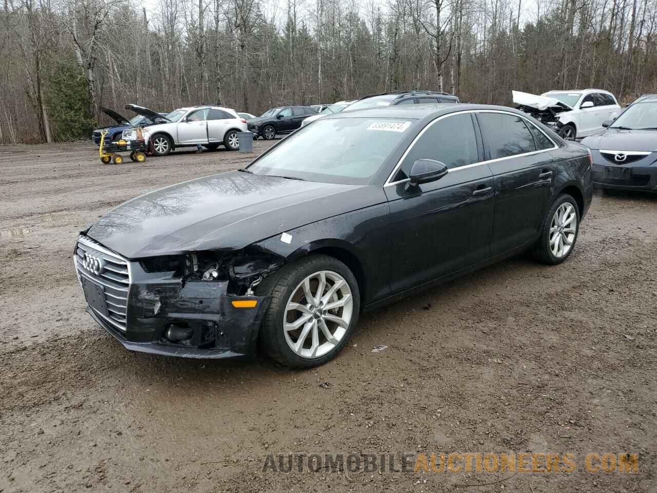 WAUBNAF4XHN015451 AUDI A4 2017