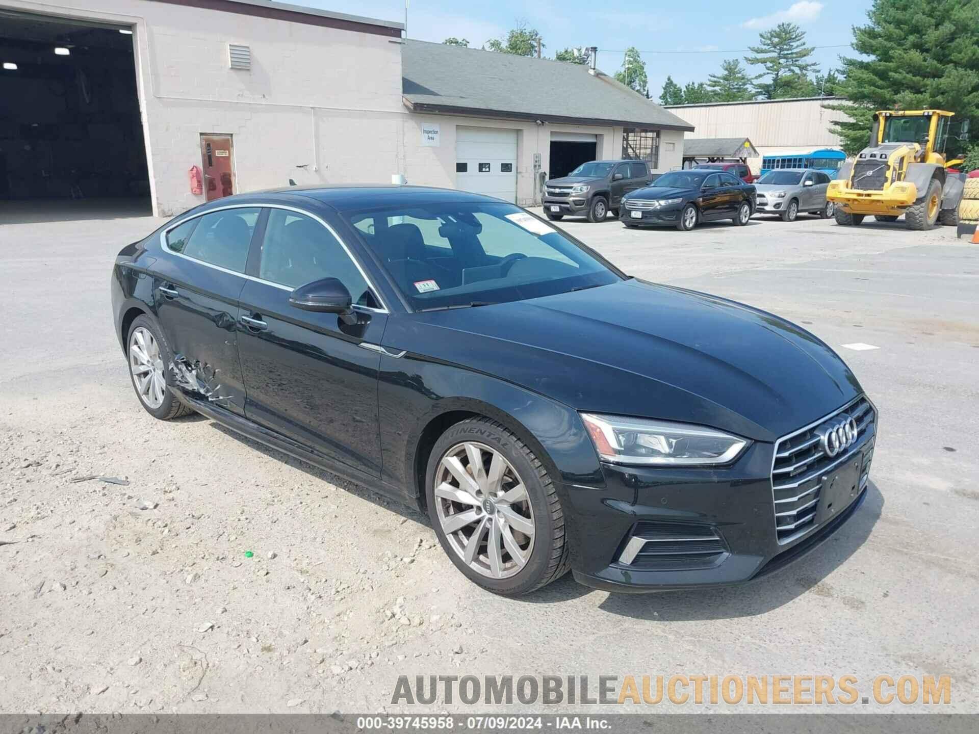 WAUBNCF52JA009712 AUDI A5 2018