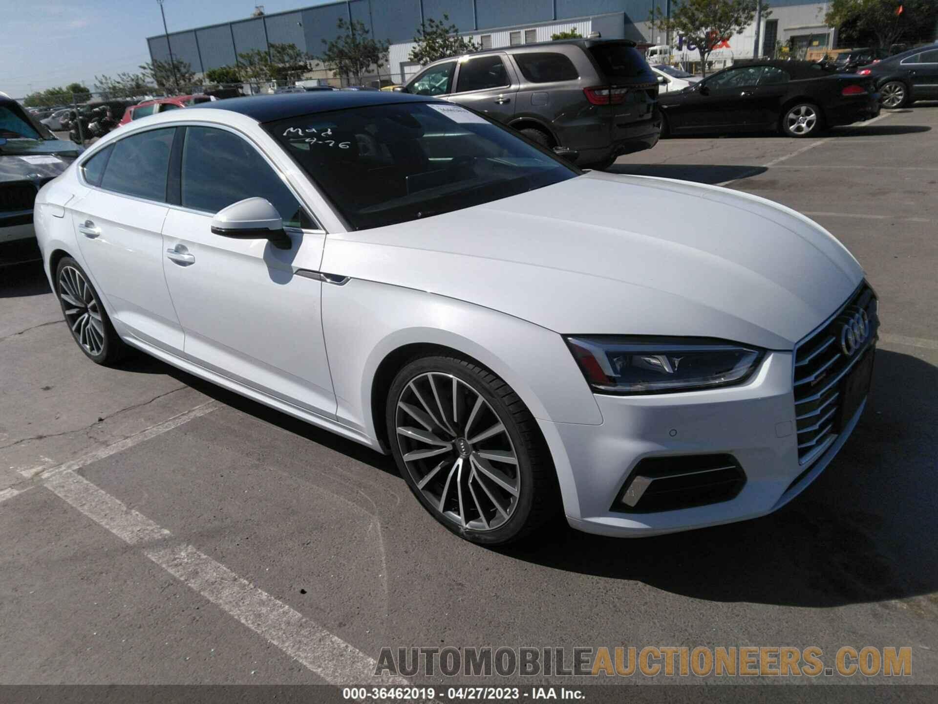 WAUBNCF52JA133432 AUDI A5 SPORTBACK 2018