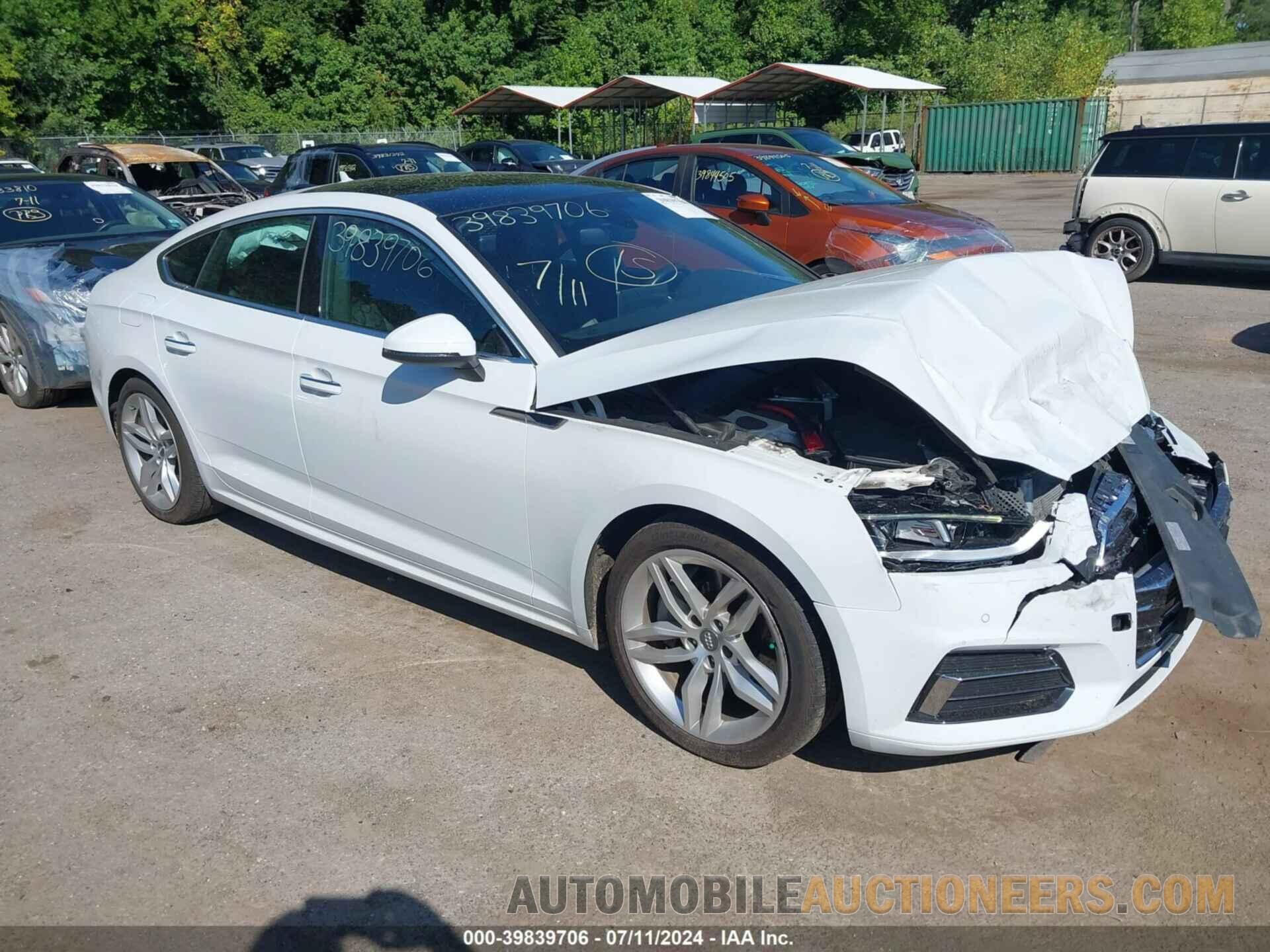 WAUBNCF53KA087529 AUDI A5 2019