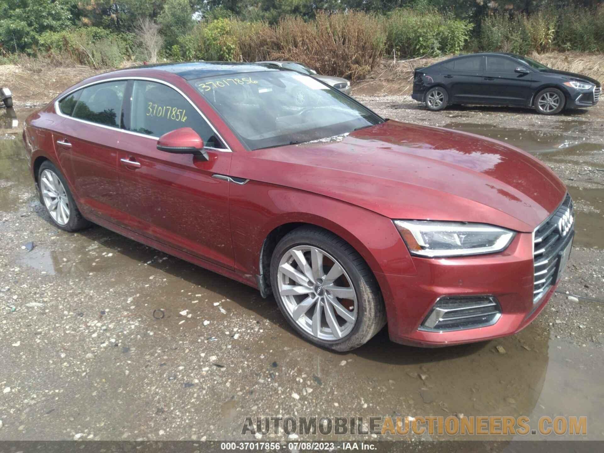 WAUBNCF56JA008546 AUDI A5 SPORTBACK 2018