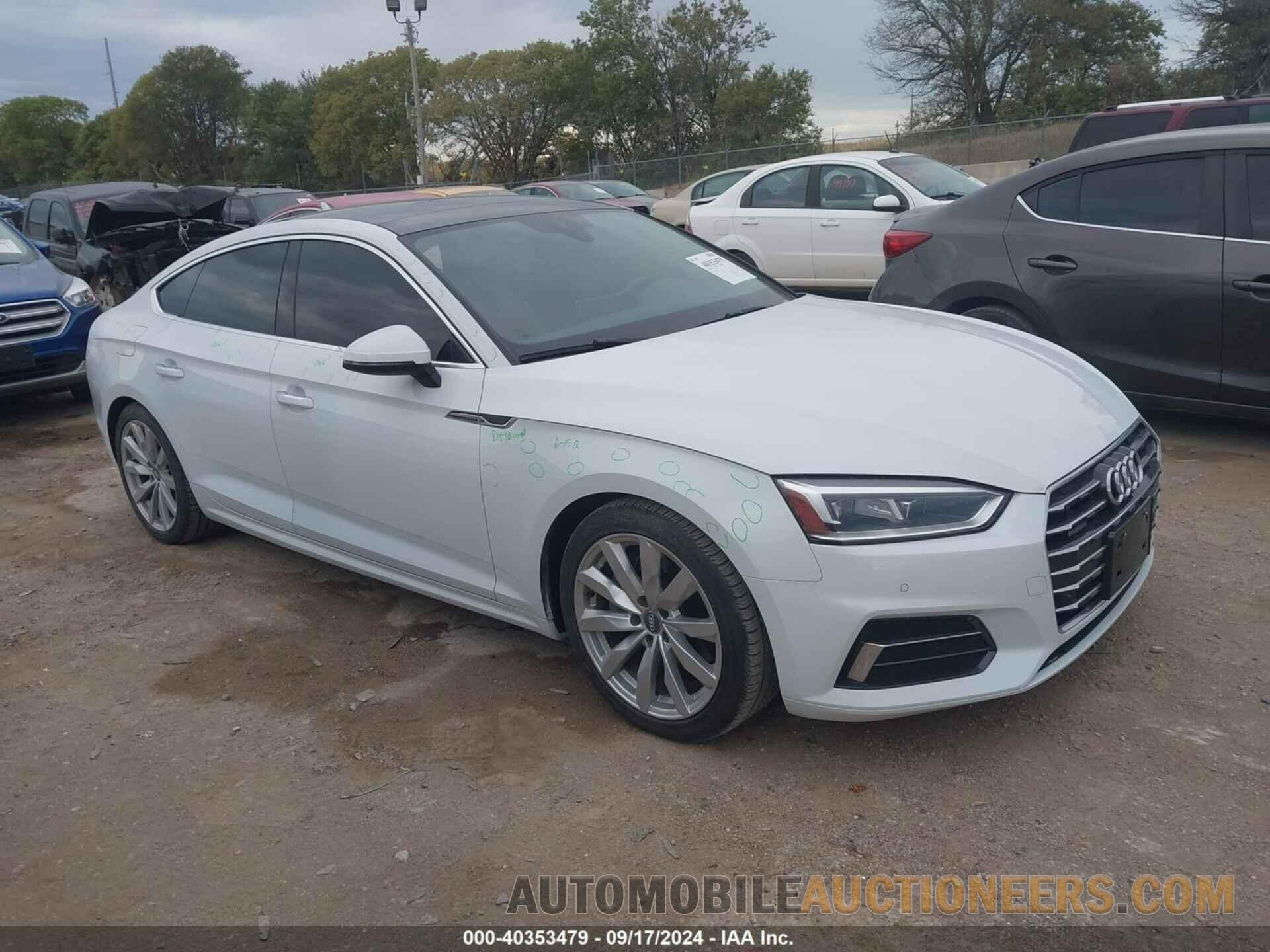 WAUBNCF56JA046245 AUDI A5 2018