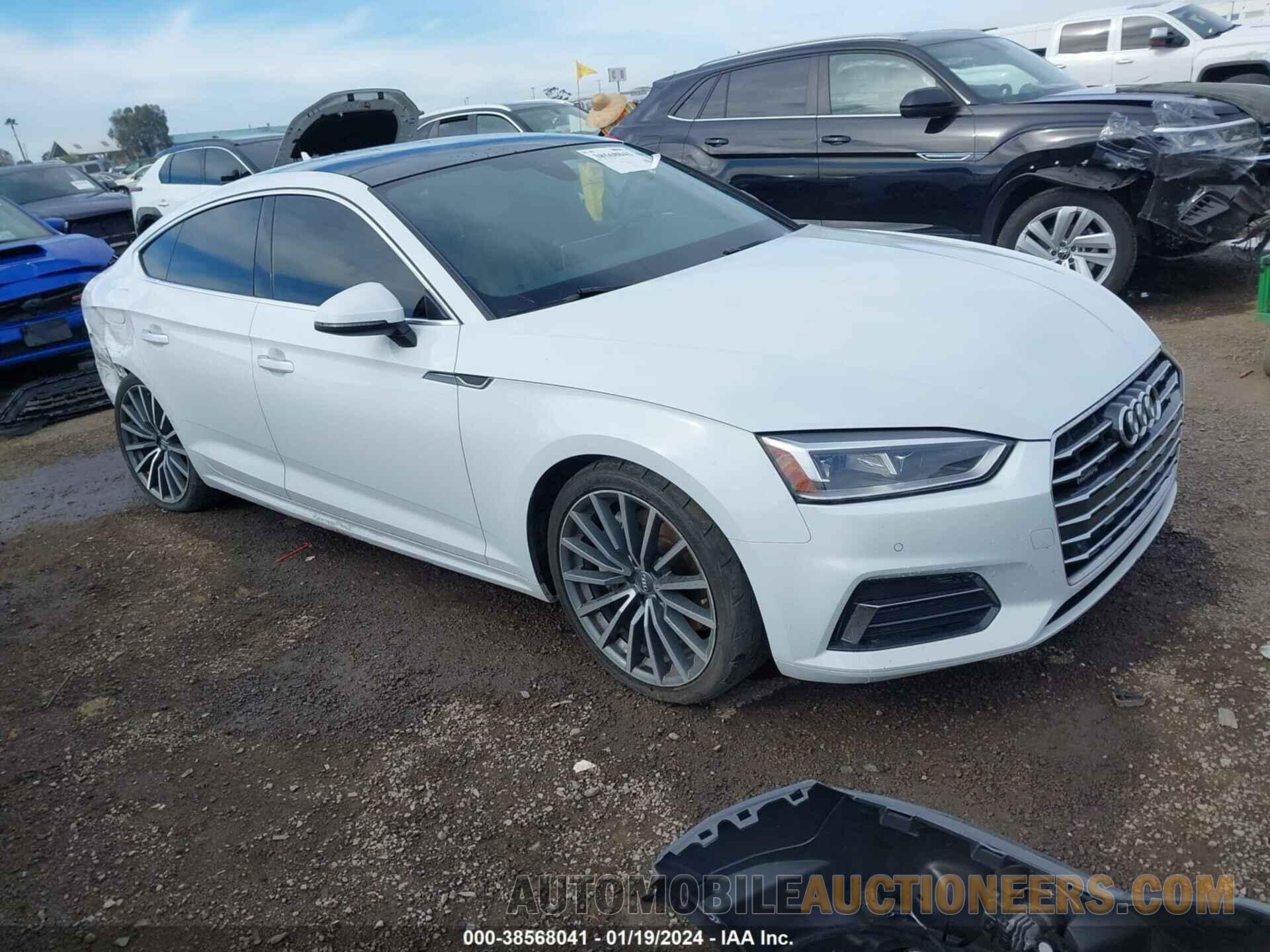 WAUBNCF57JA119316 AUDI A5 SPORTBACK 2018