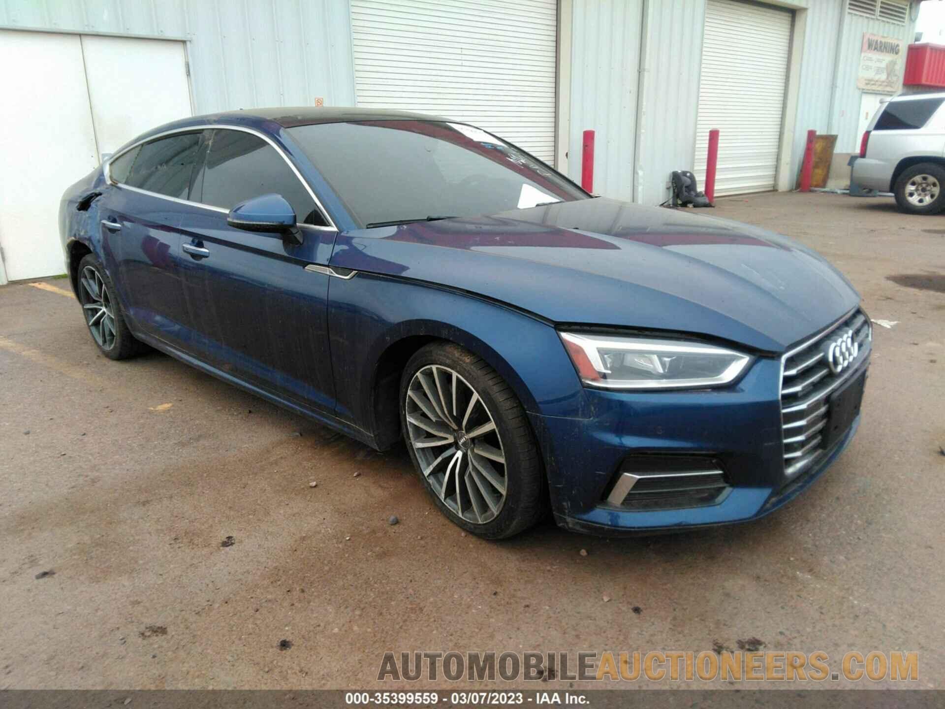 WAUBNCF58JA067128 AUDI A5 SPORTBACK 2018