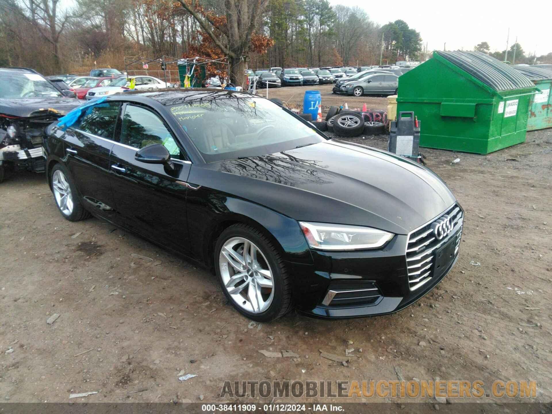 WAUBNCF58KA007142 AUDI A5 2019