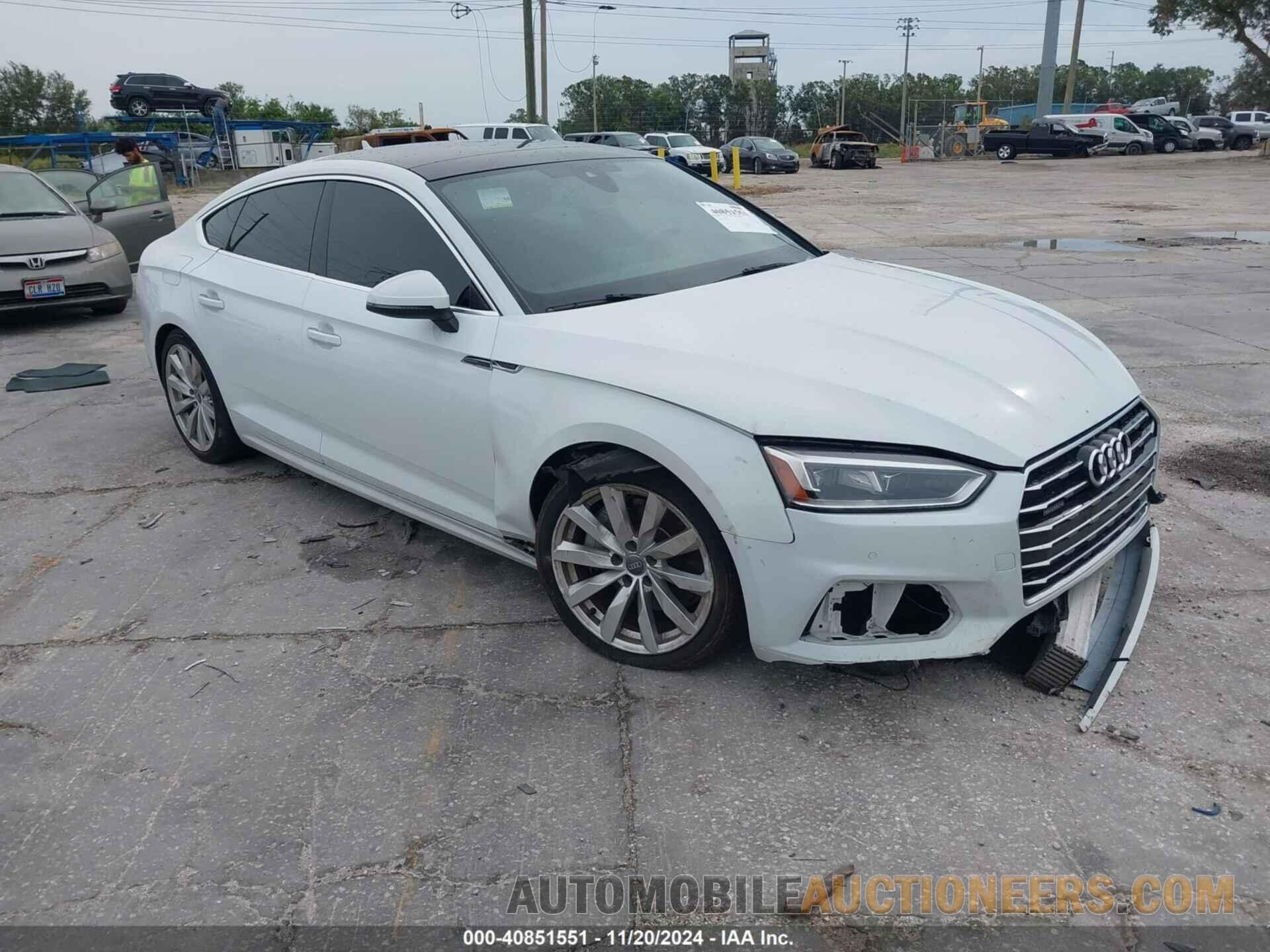 WAUBNCF59JA050225 AUDI A5 2018