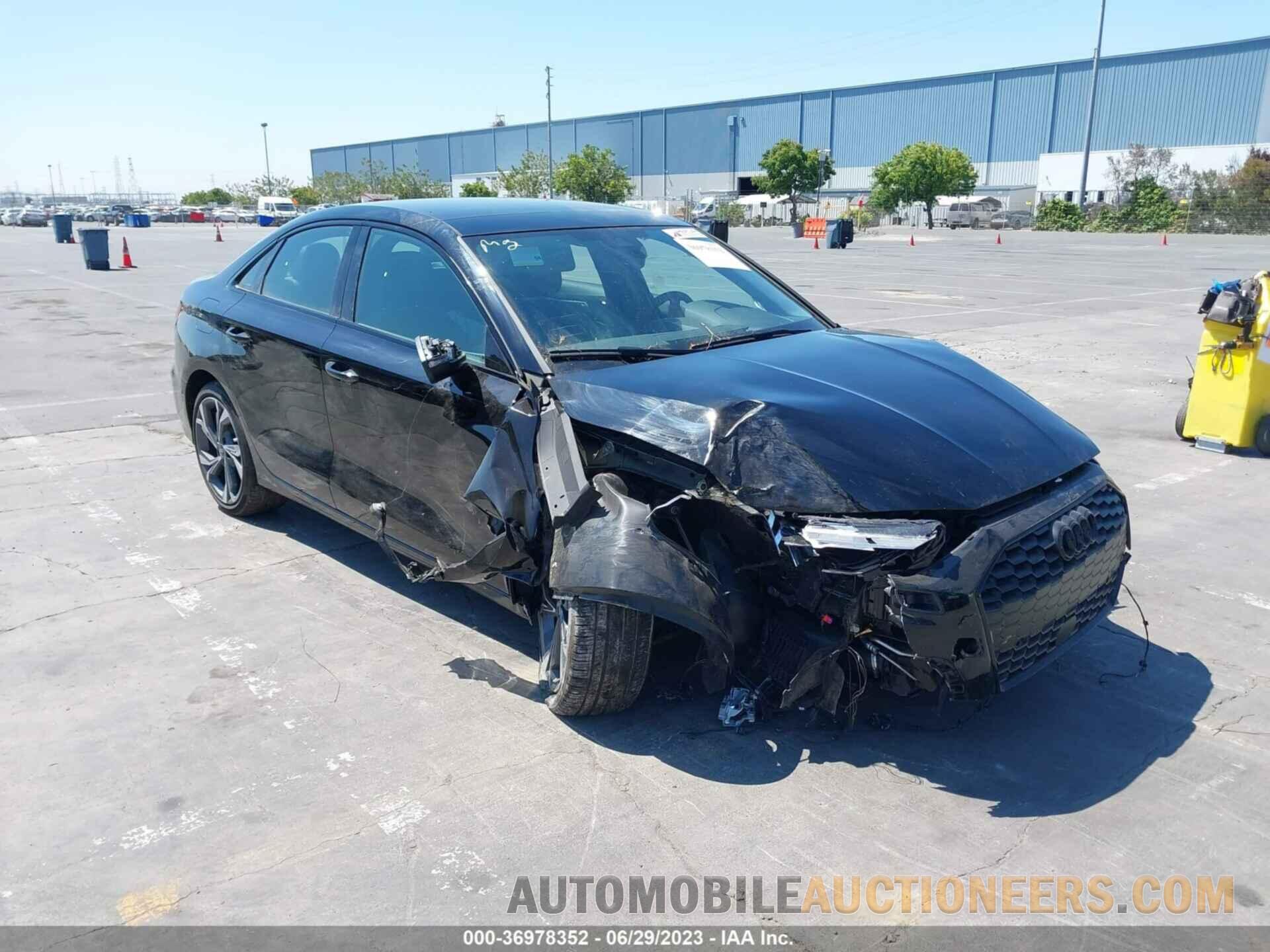 WAUBUDGY1NA014200 AUDI A3 SEDAN 2022