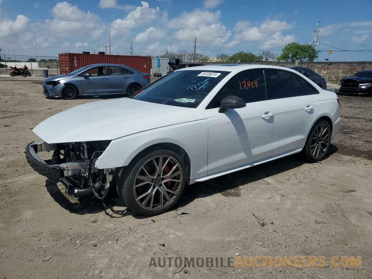 WAUC4AF40MA013815 AUDI S4-RS4 2021