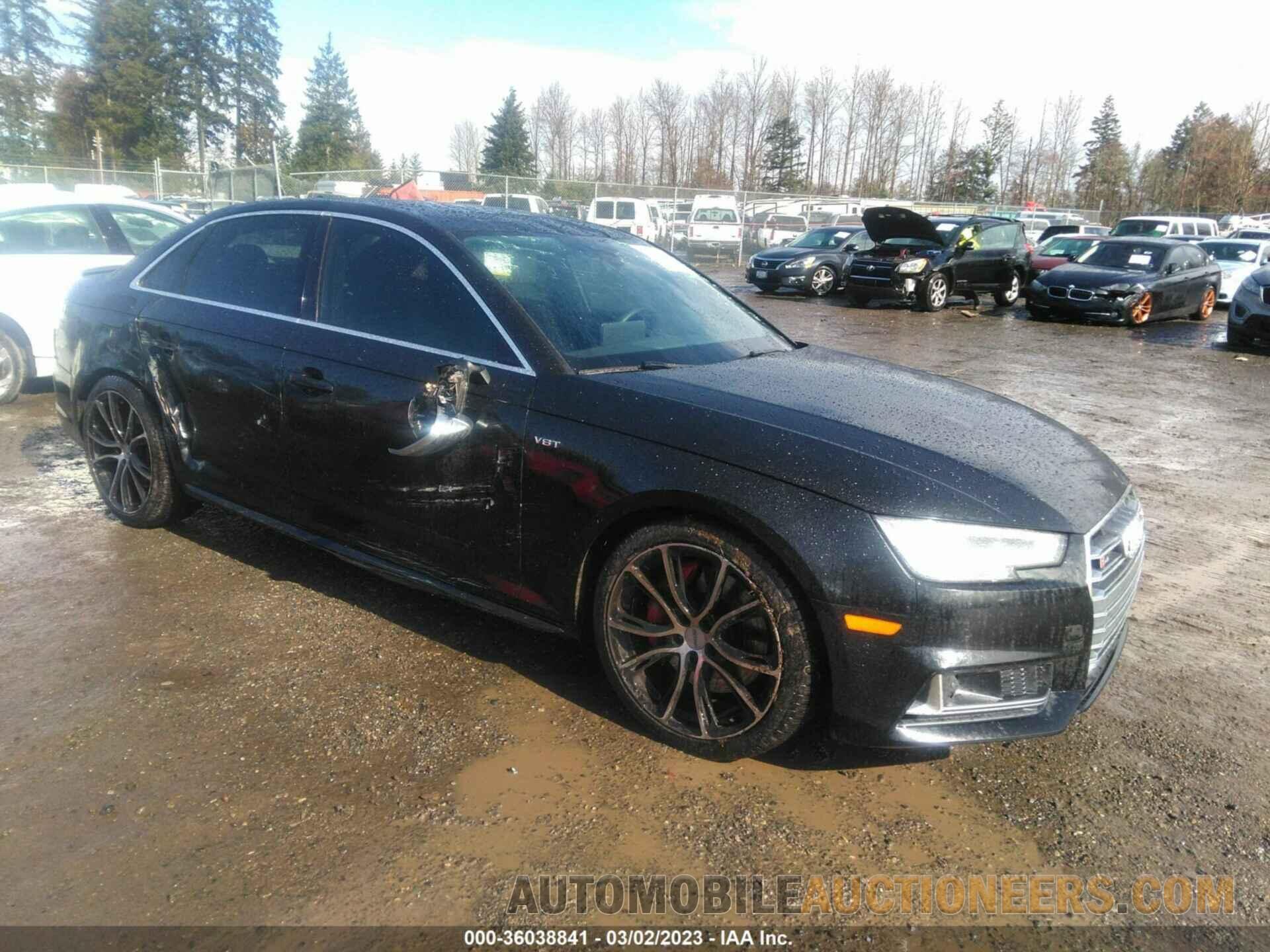 WAUC4AF42JA054152 AUDI S4 2018