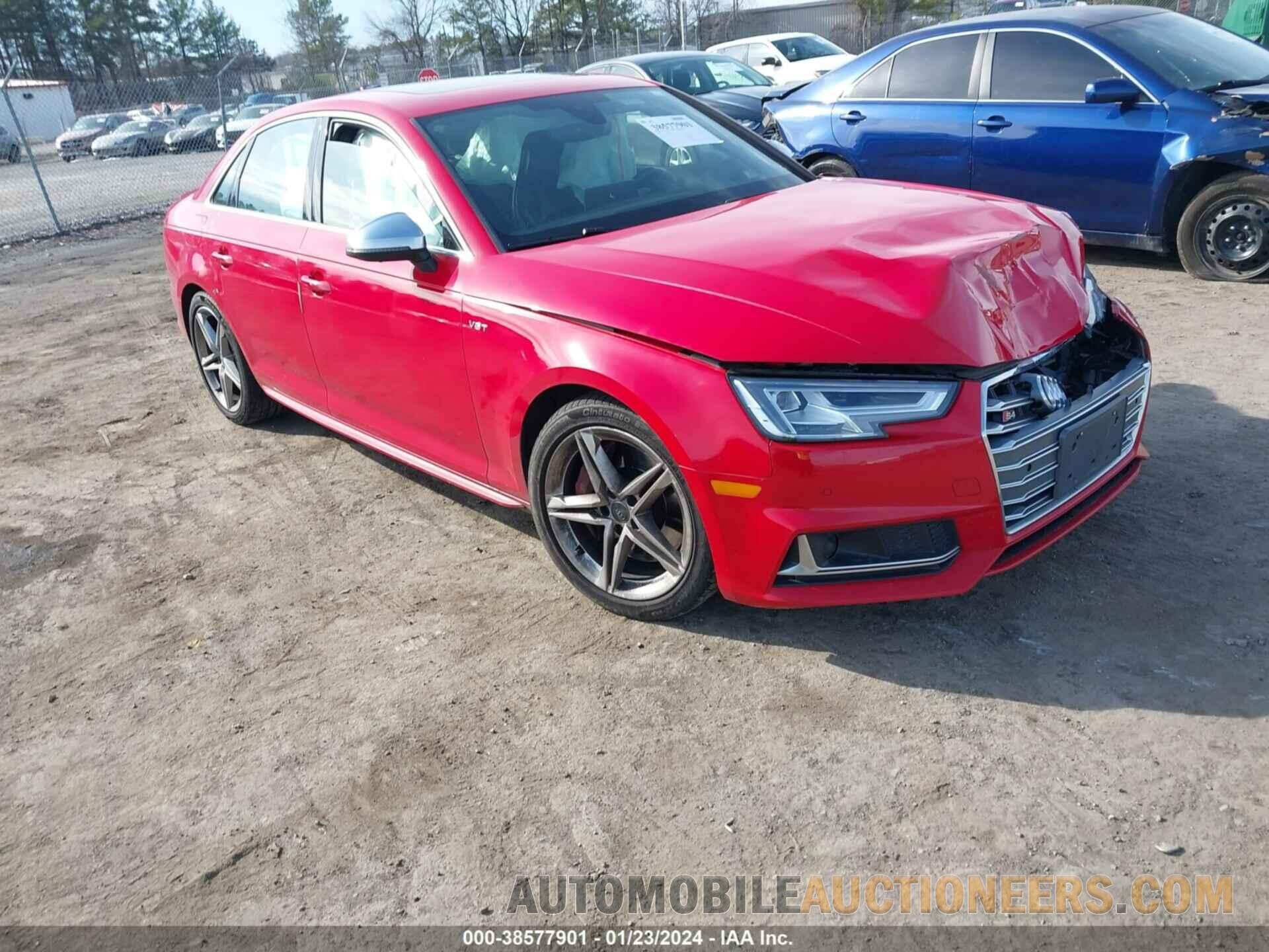 WAUC4AF46JA091737 AUDI S4 2018