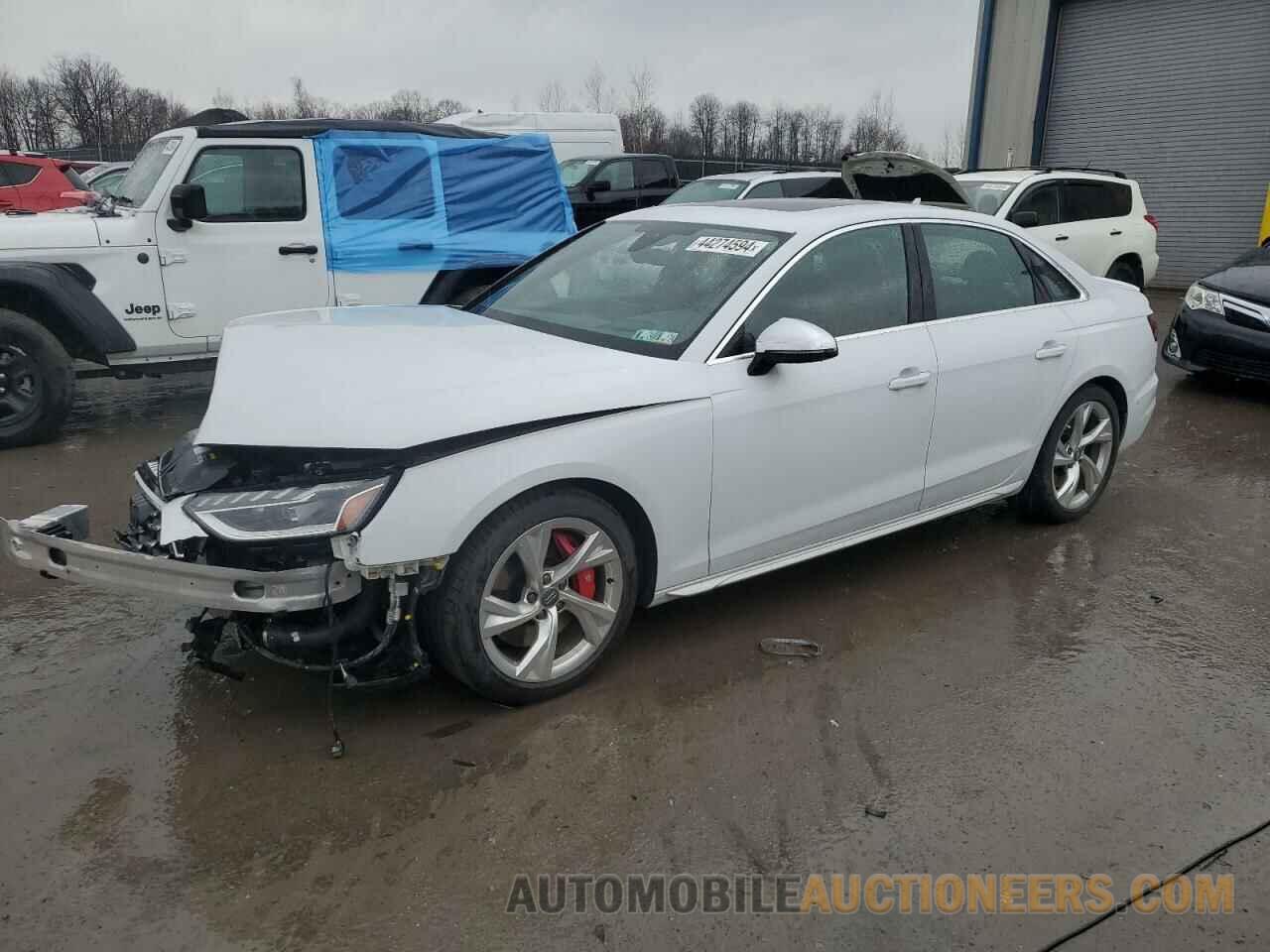 WAUC4AF4XLA042737 AUDI S4-RS4 2020