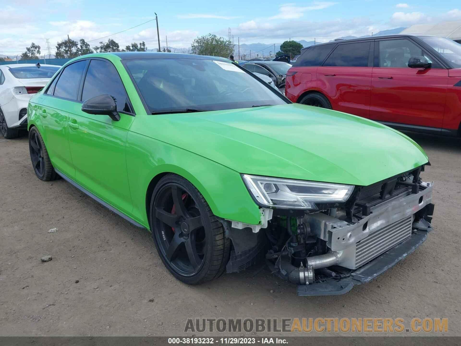 WAUC4BF42JA003630 AUDI S4 2018