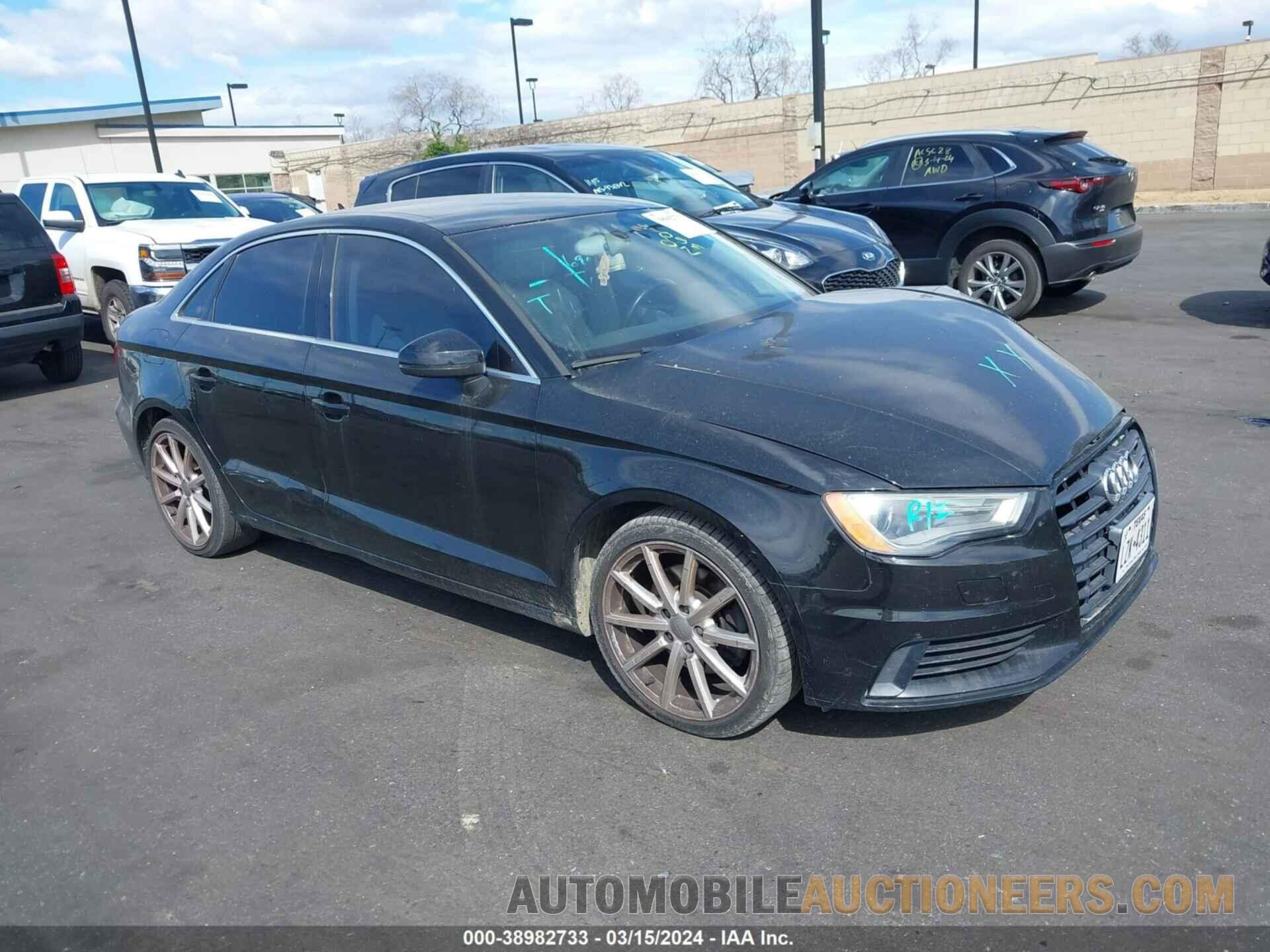 WAUCCGFF1F1075847 AUDI A3 2015