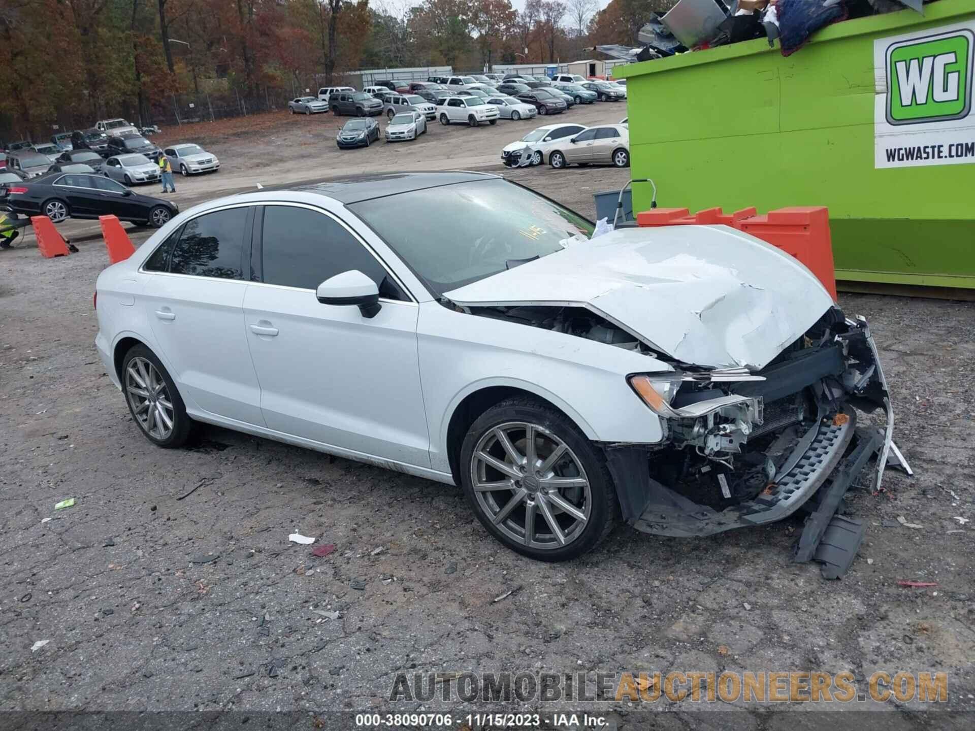 WAUCCGFF2F1036958 AUDI A3 2015