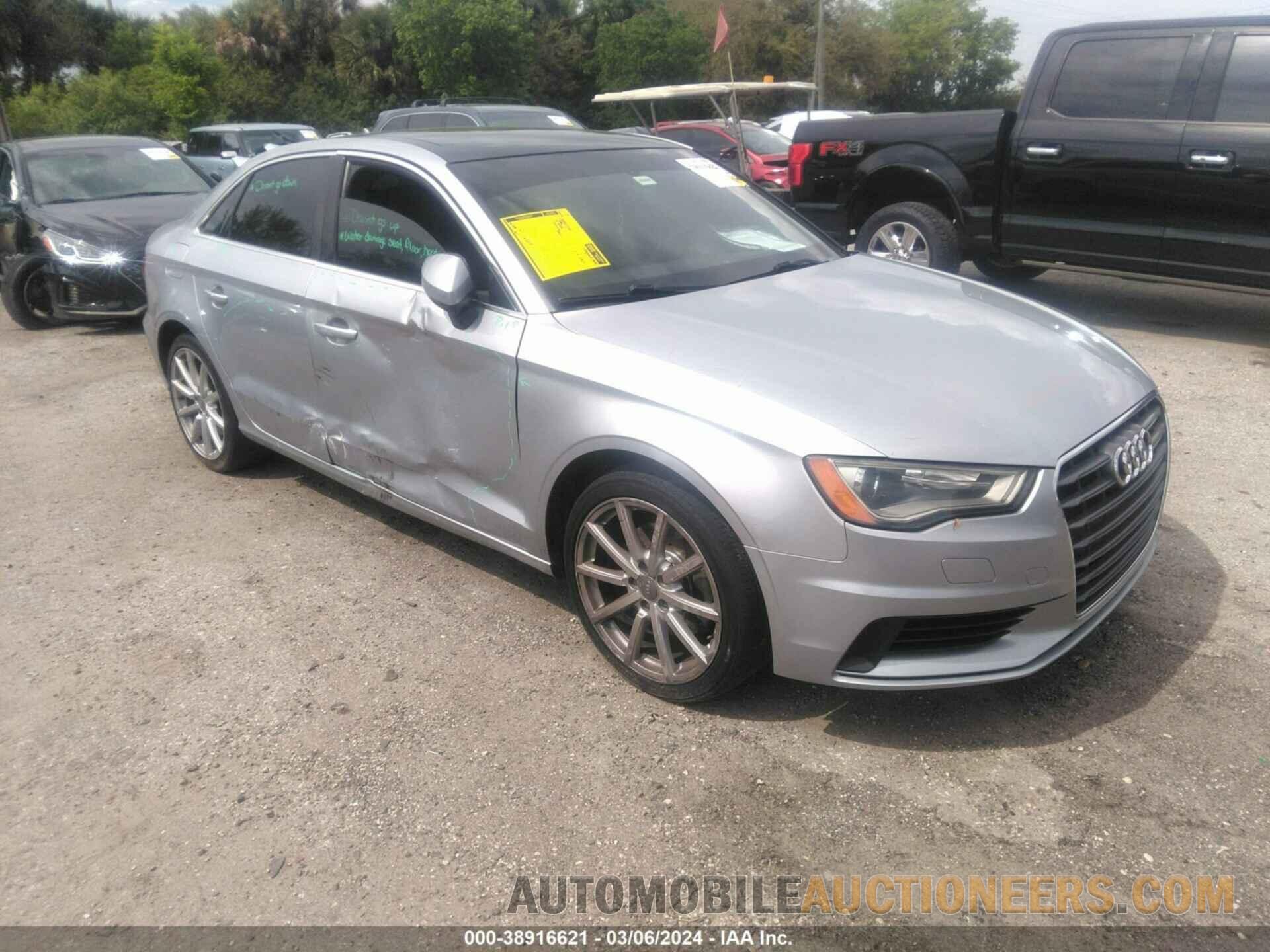 WAUCCGFF3F1143520 AUDI A3 2015