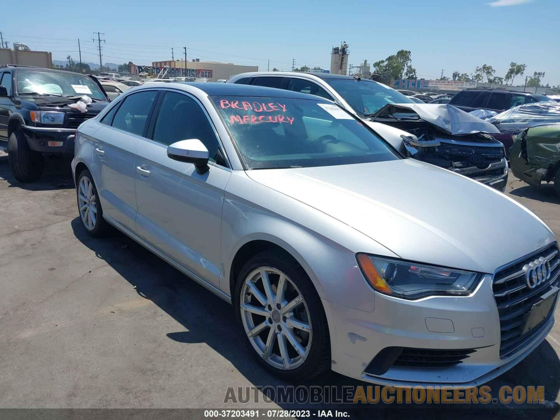 WAUCCGFFXF1011290 AUDI A3 2015