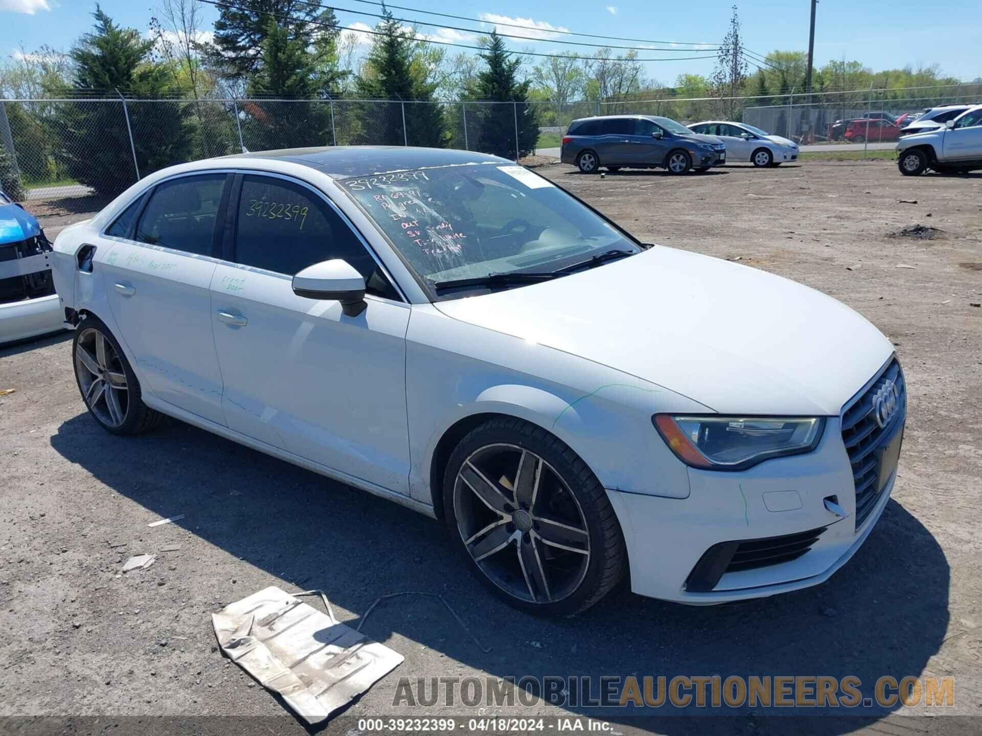 WAUCCGFFXF1033600 AUDI A3 2015